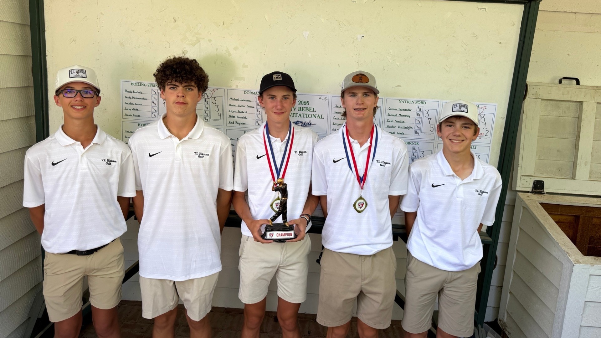 Slide 0 - JV Boys Golf Wins JV Rebel Invitational