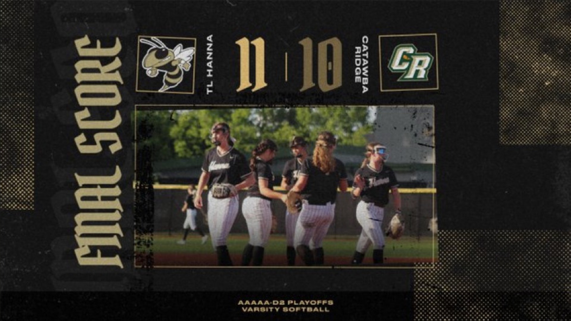 Slide 3 - Softball Survives at Catawba Ridge for Playoff Win