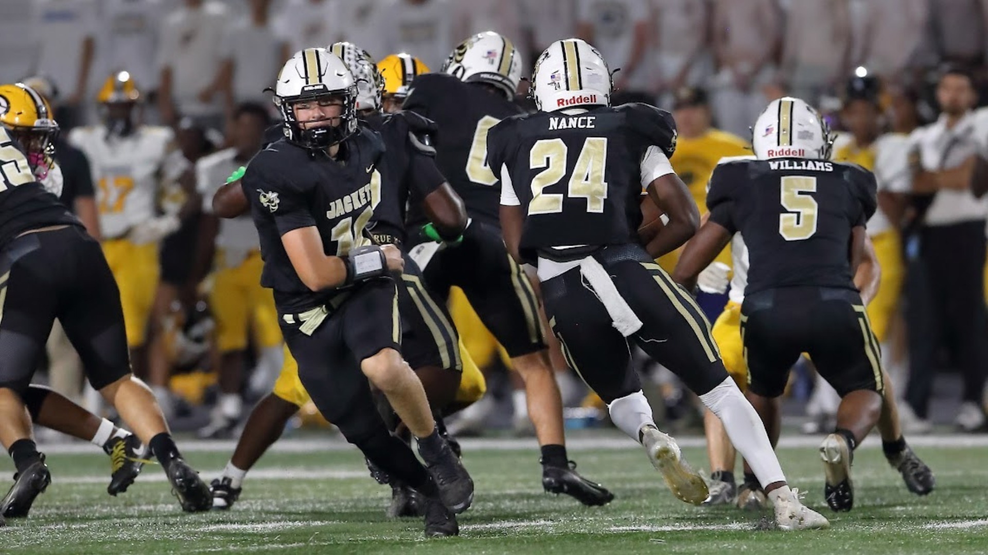 Slide 0 - Hanna Takes Down #4 Ranked Greenwood 22-21