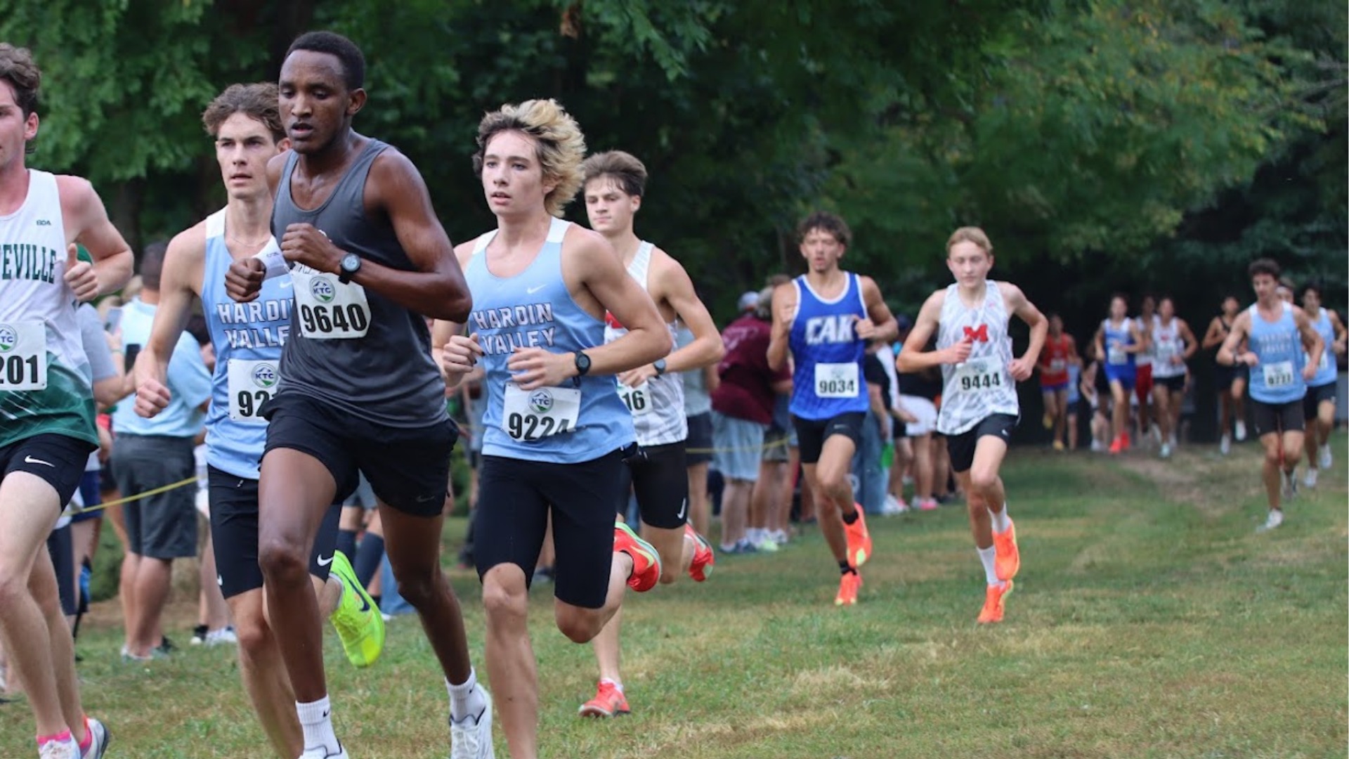 Slide 1 - Stephen Bell & Aiden Rufi lead HVXC Boys' to the WIN @ the Victor Ashe Park Fall Classic
