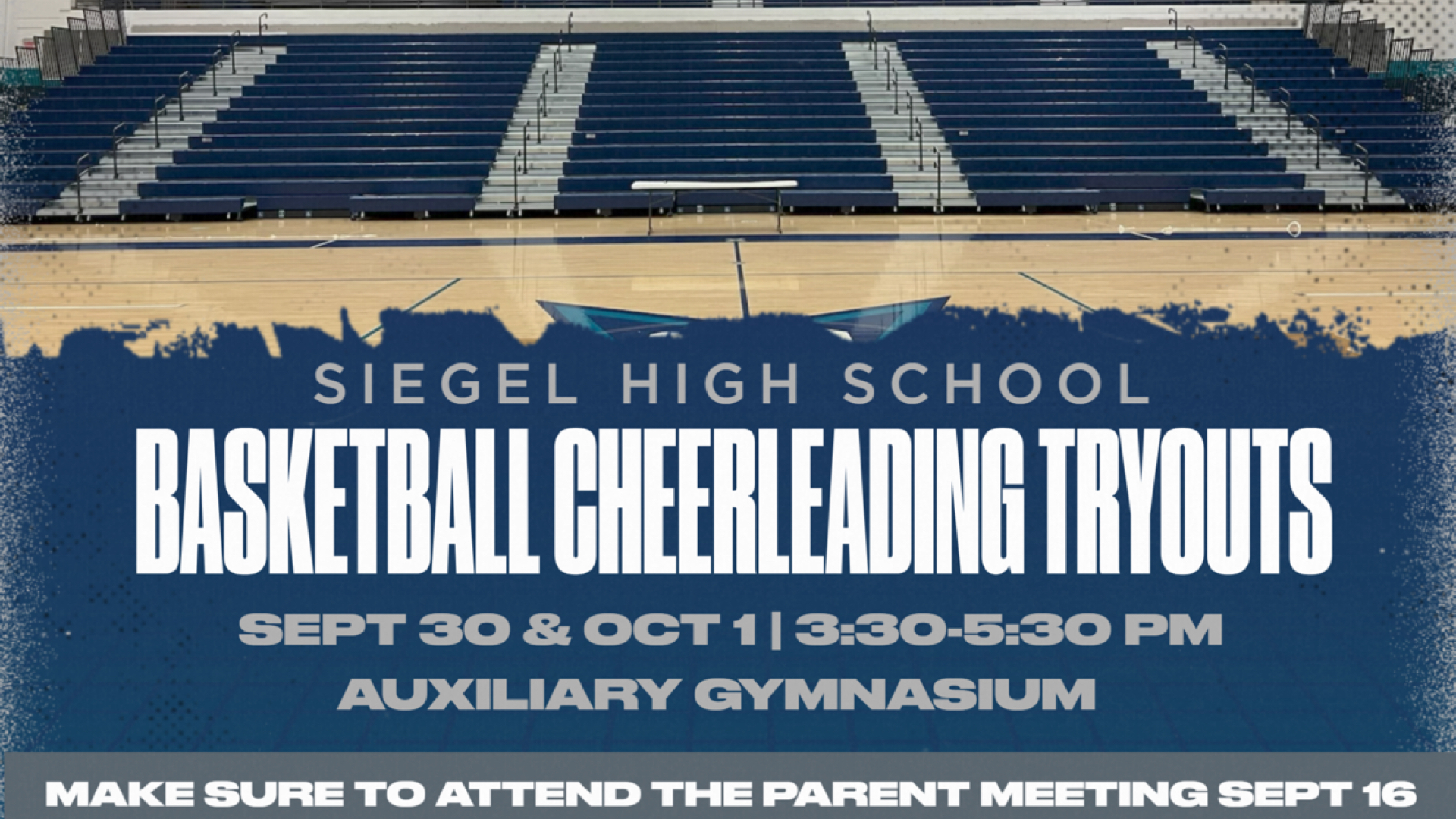 Slide 0 - Basketball Cheer Tryouts!!!  Make sure you have completed Final Forms and your account is green. 