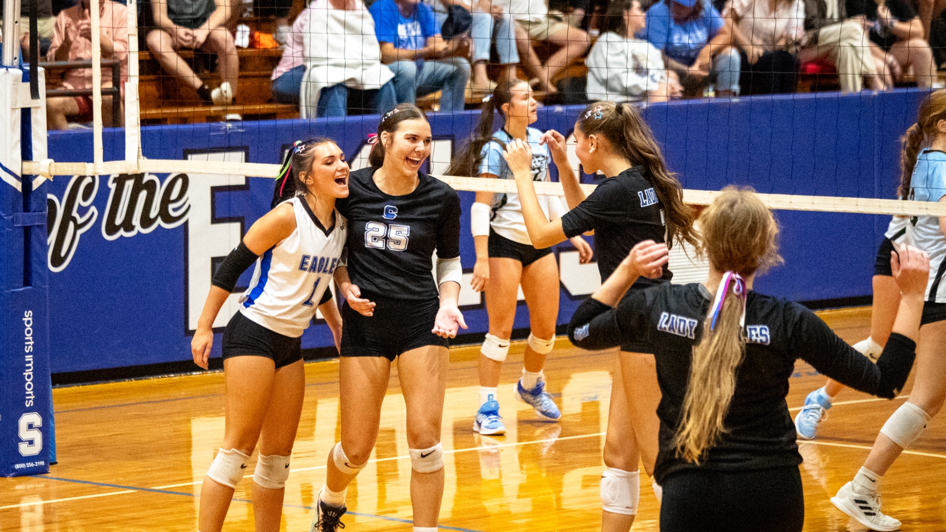 Slide 1 - Lady Eagles Sweep South Greene, Advance To Semis!