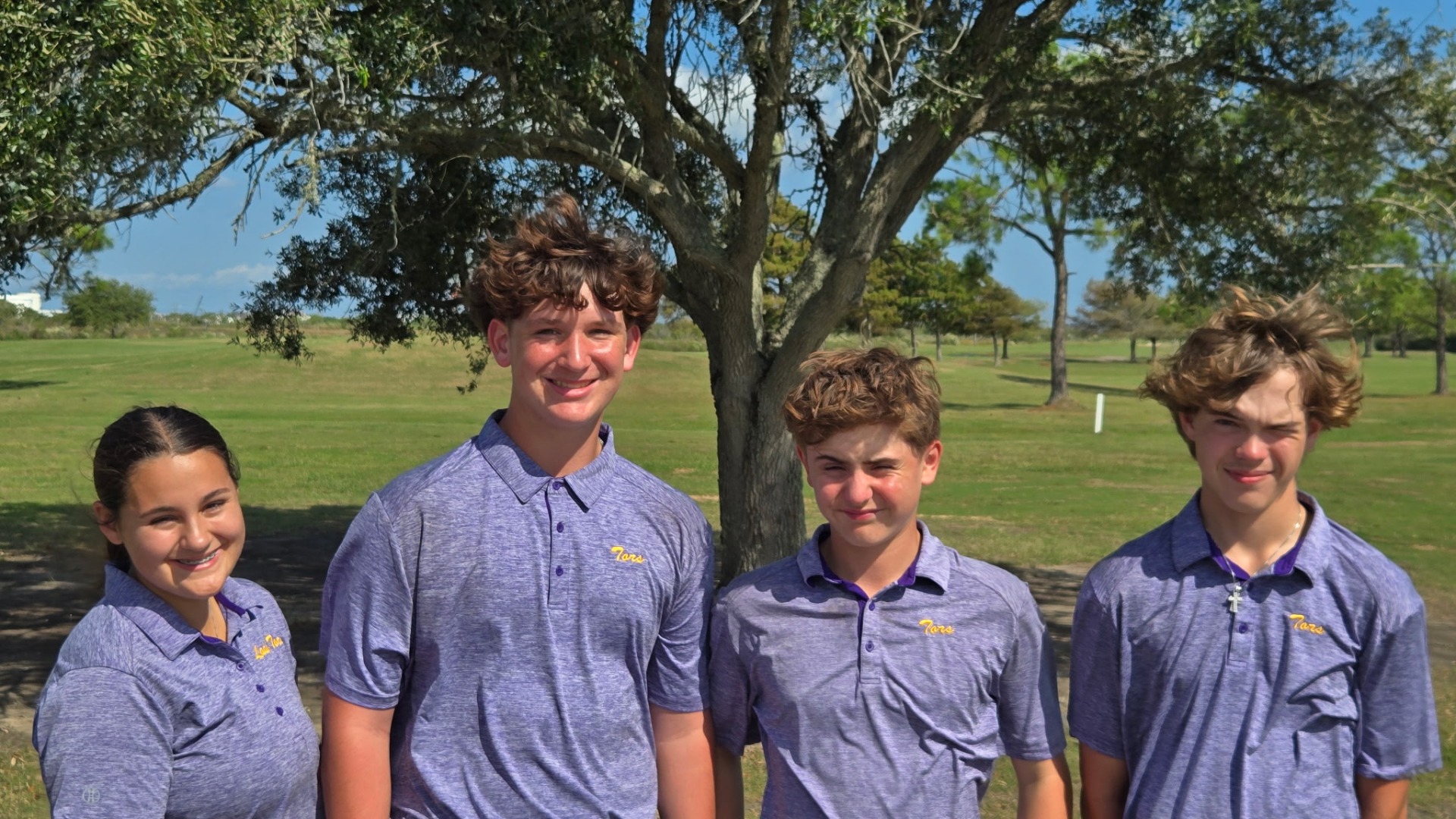Slide 0 - Golf places 4th at Texas City Scramble
