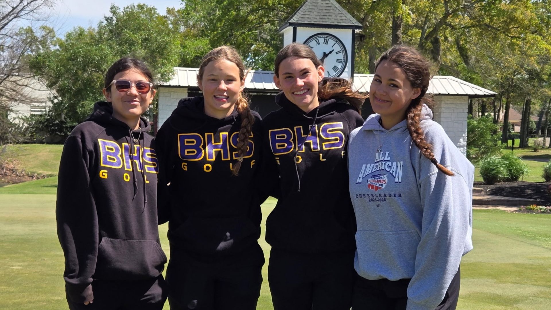 Slide 0 - Girls' Golf places 5th at Lady Charger Classic