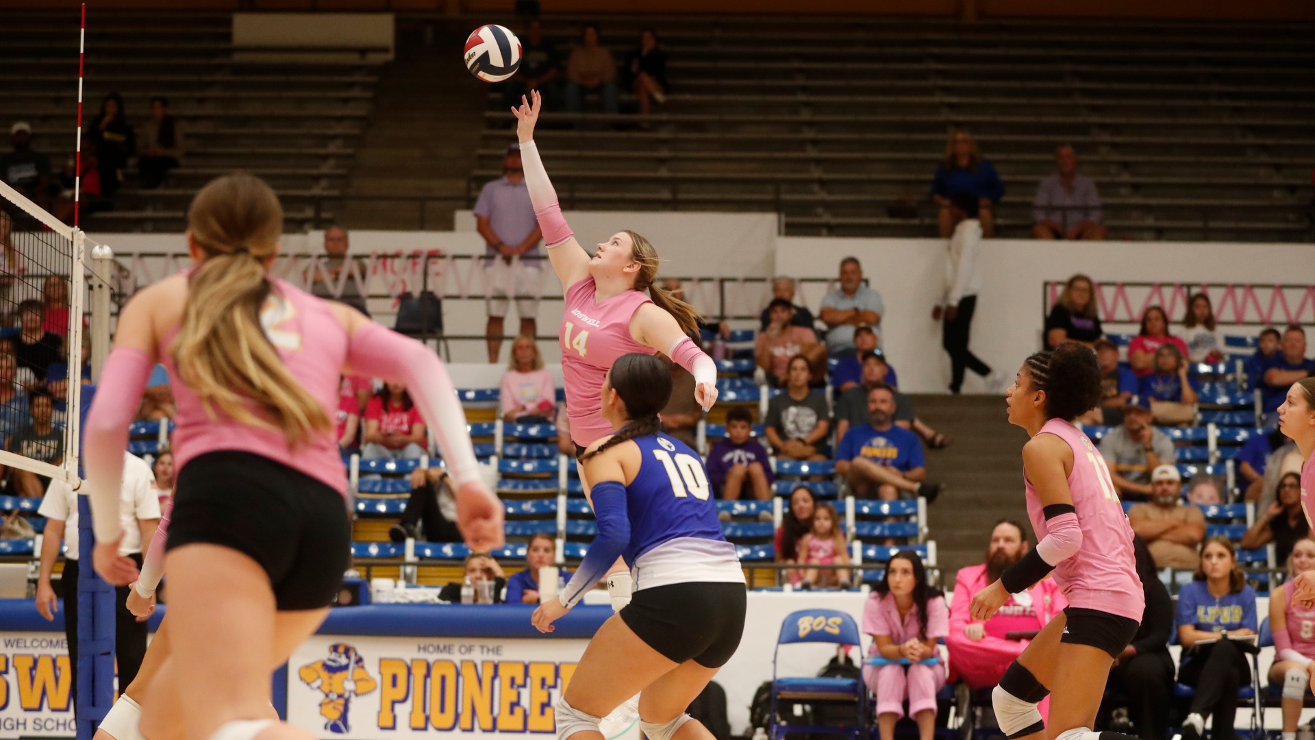 Slide 5 - DIFFICULT LOSS AGAINST LAKE RIDGE SERVES TO MAKE THE LADY PIONEERS MORE HUNGRY FOR VICTORY