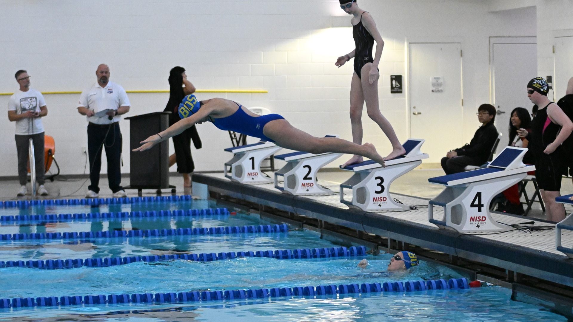 Slide 1 - PIONEERS TAKE TOP TWO SPOTS AT EMS DUAL MEET