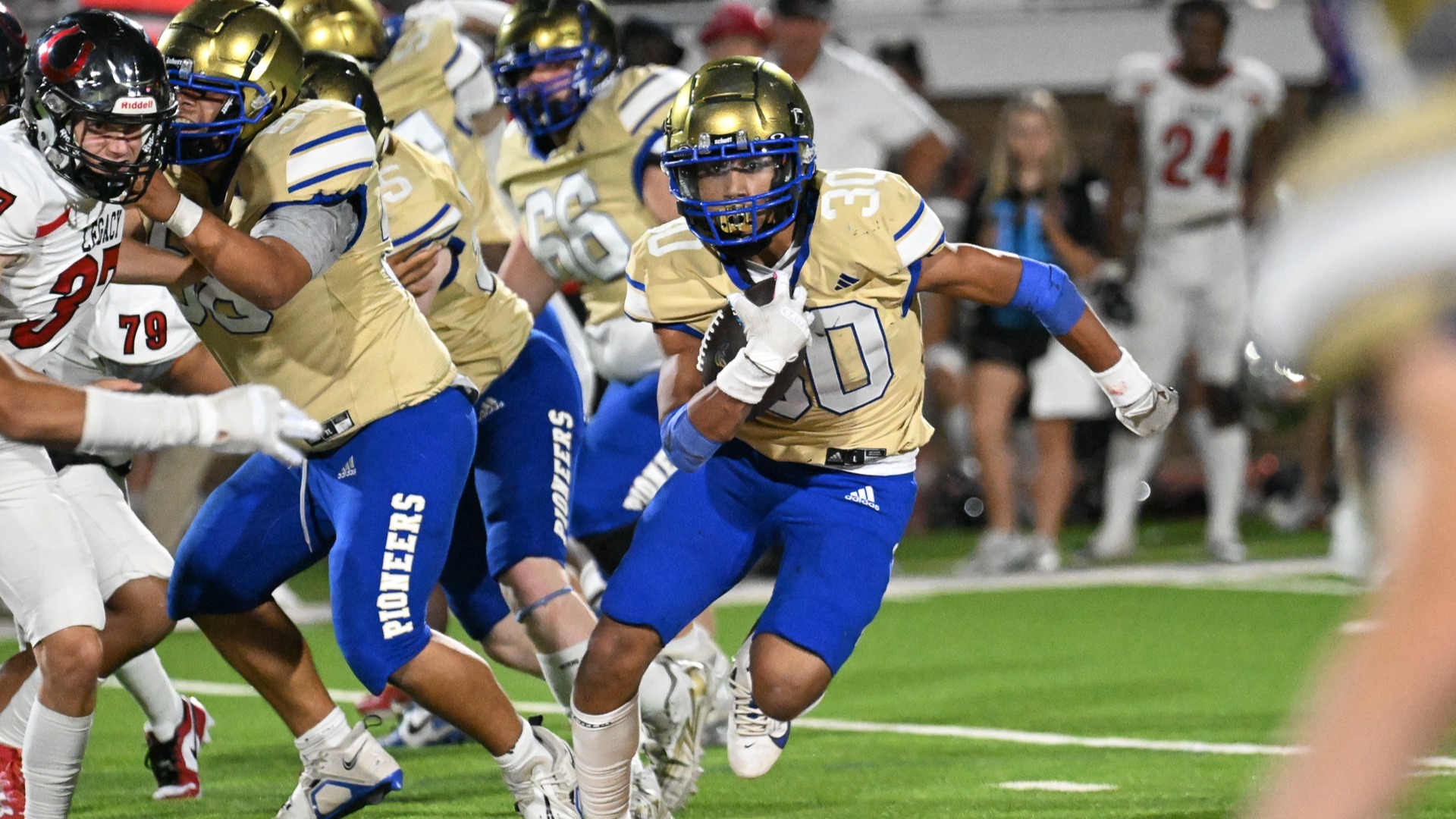 Slide 0 - BOSWELL COMES UP SHORT IN HOMECOMING BATTLE AGAINST MANSFIELD LEGACY