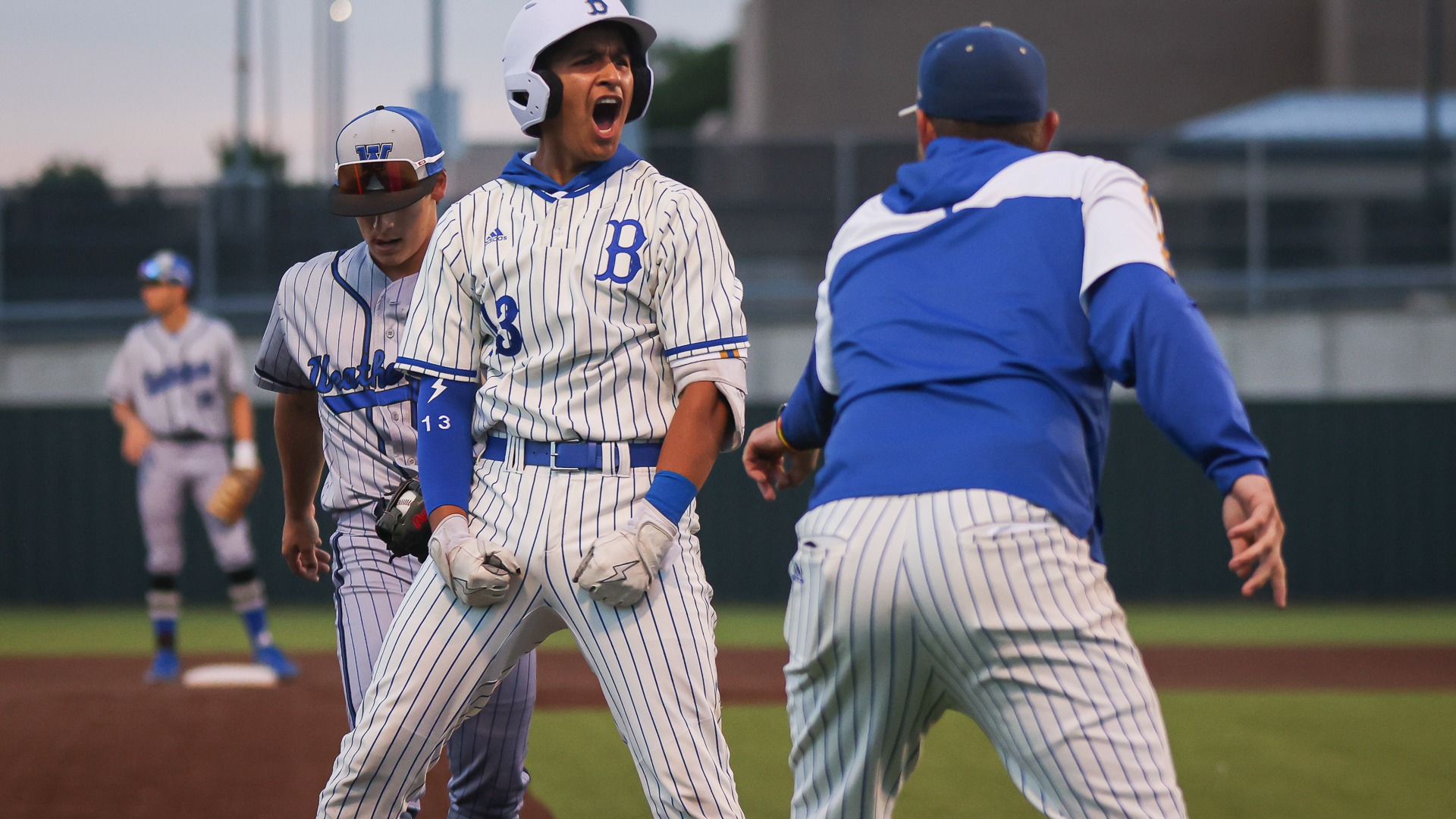 Boswell HSSlide 1 - BOSWELL SECURES THRILLING WALK-OFF WIN DEFEATING WEATHERFORD 6-5