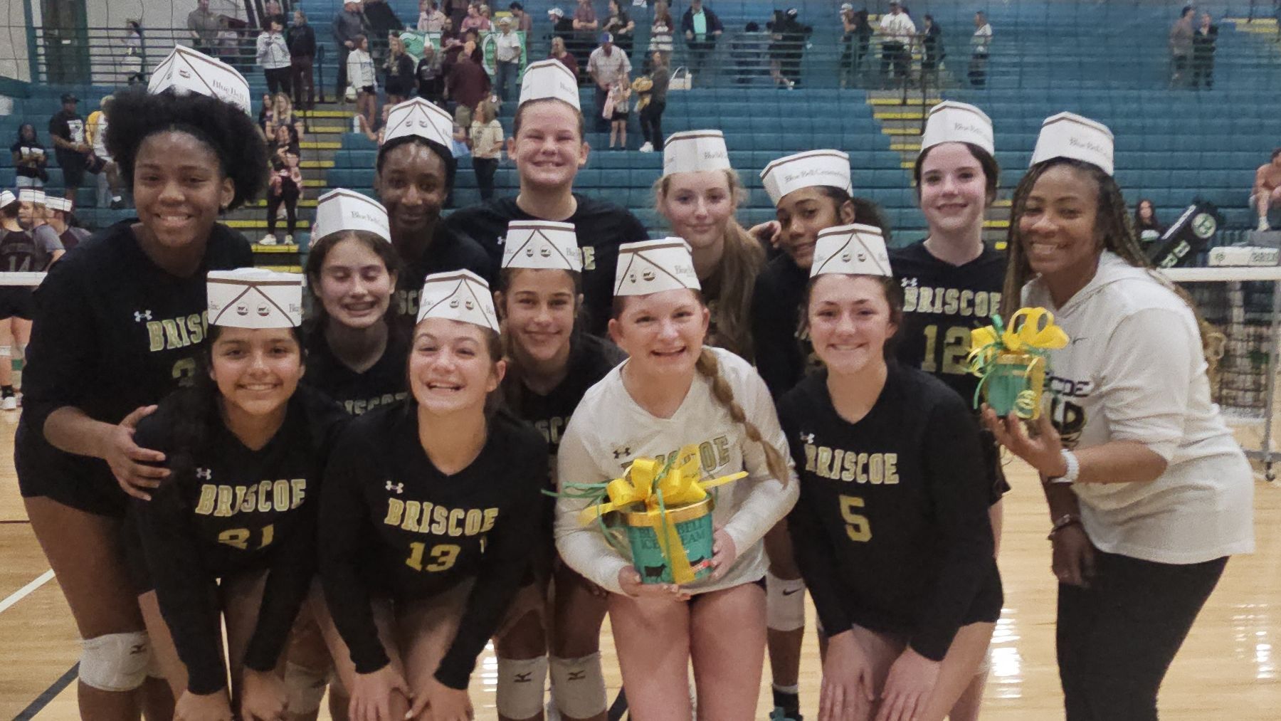 Slide 1 - 8A Volleyball Brenham JH Tournament Champions