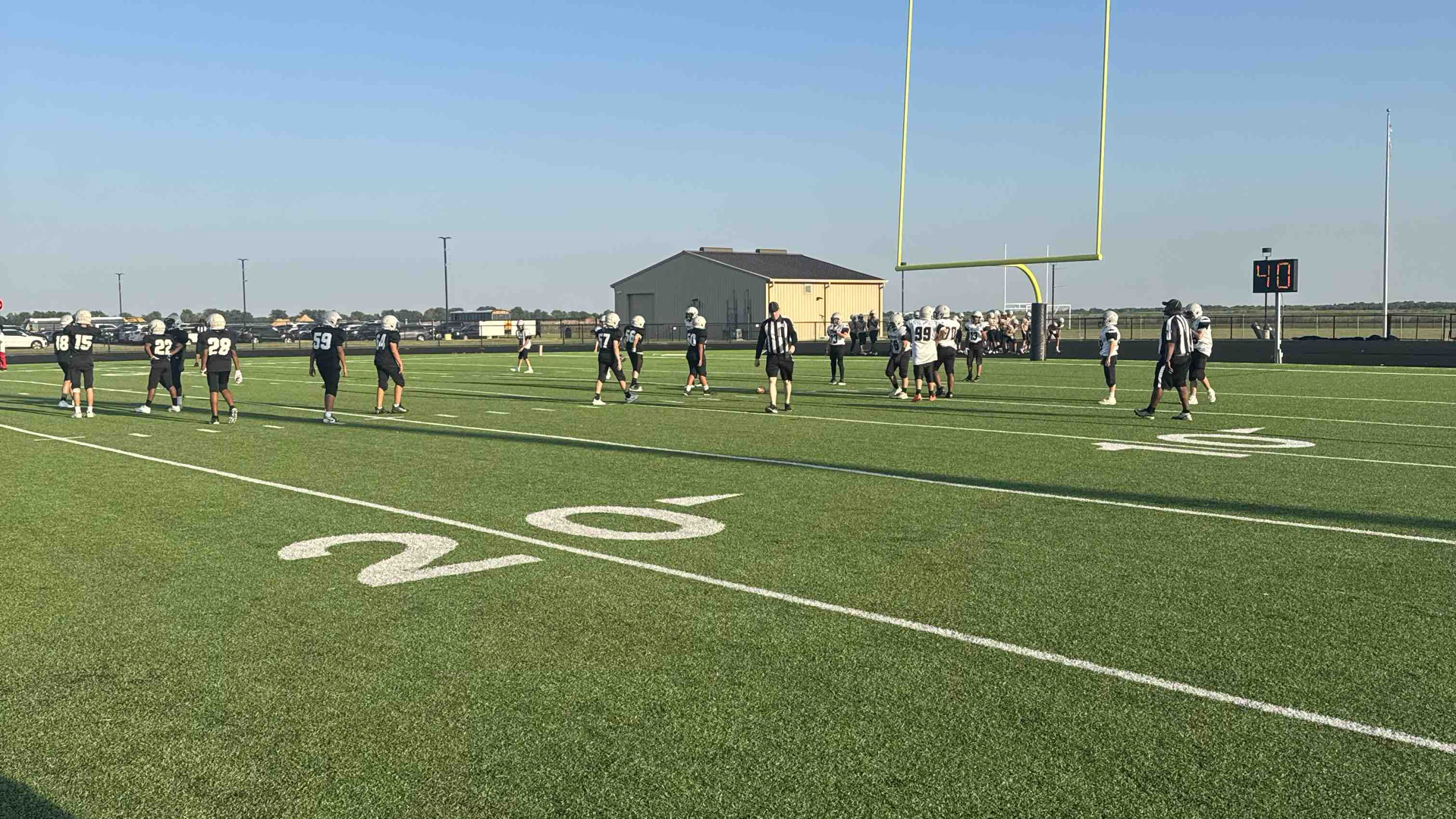 Slide 7 - 7B Football vs Wright JH