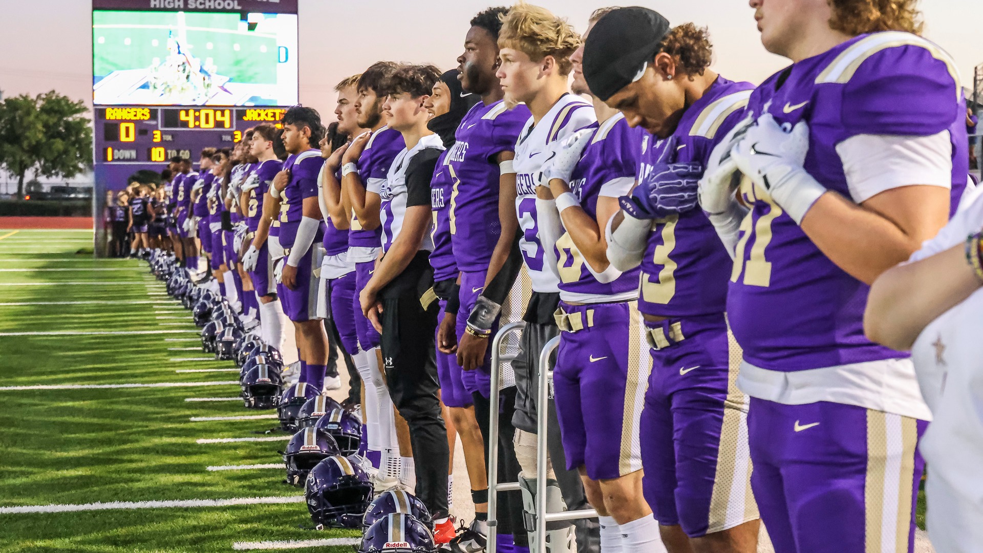 Slide 5 - HARD-FOUGHT HOMECOMING ENDS IN HEARTFELT LOSS FOR THE RANGERS