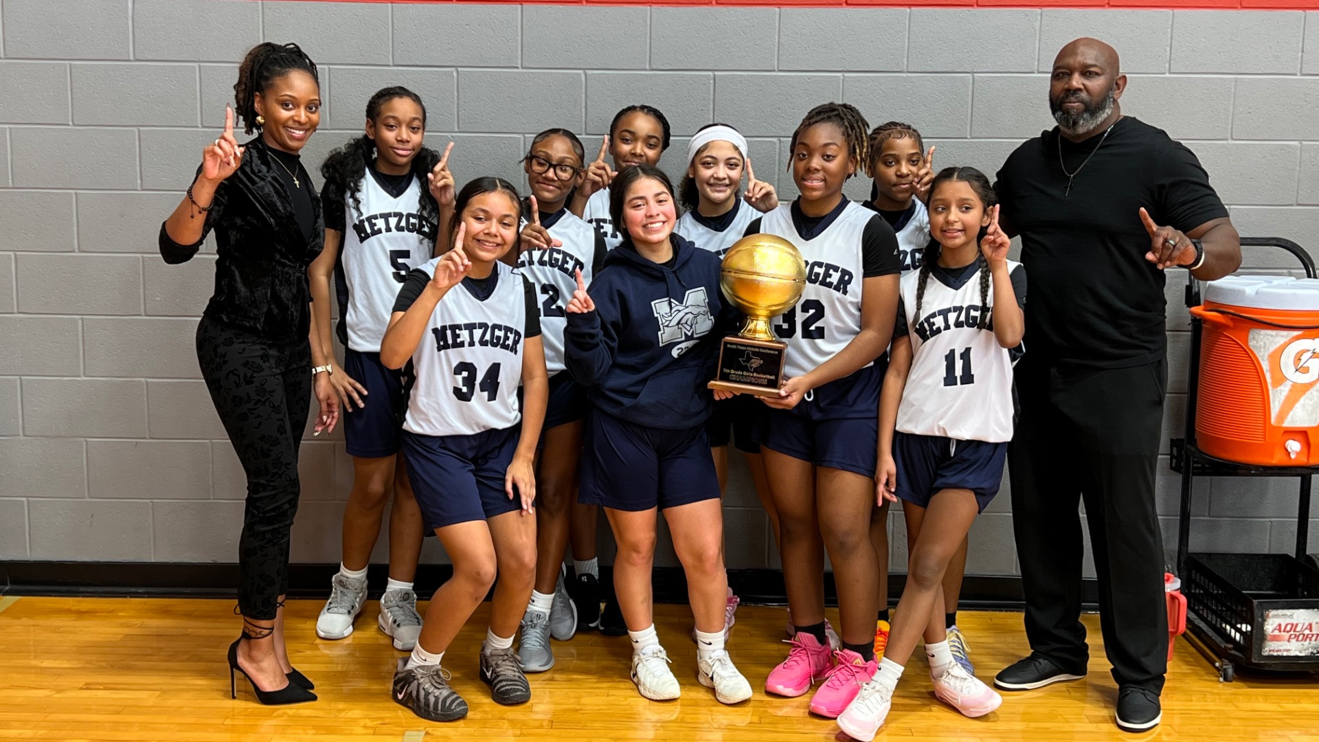 Slide 1 - 26-26 7th Grade Girls Basketball STAC Champions 