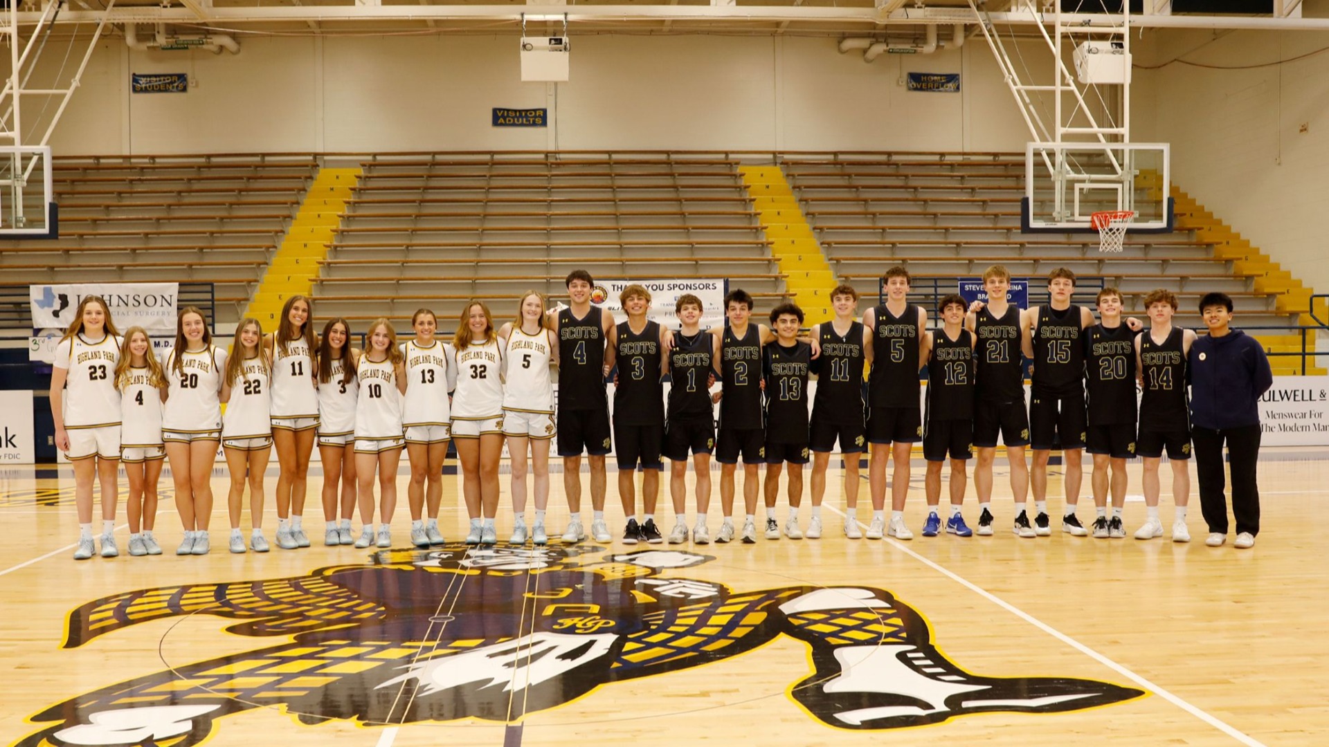 Slide 0 - Varsity Lady Scots and Men's Basketball Teams at Meet The Scots