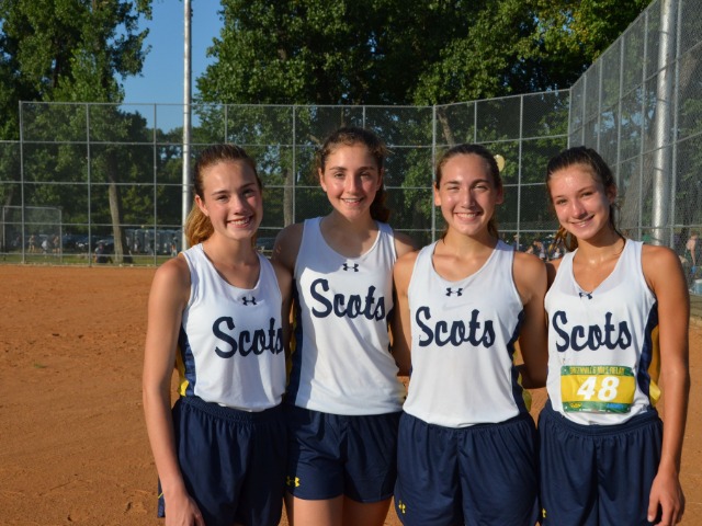 2021 Greenhill Relays - Charlotte, Sara, AGO, and Ellie