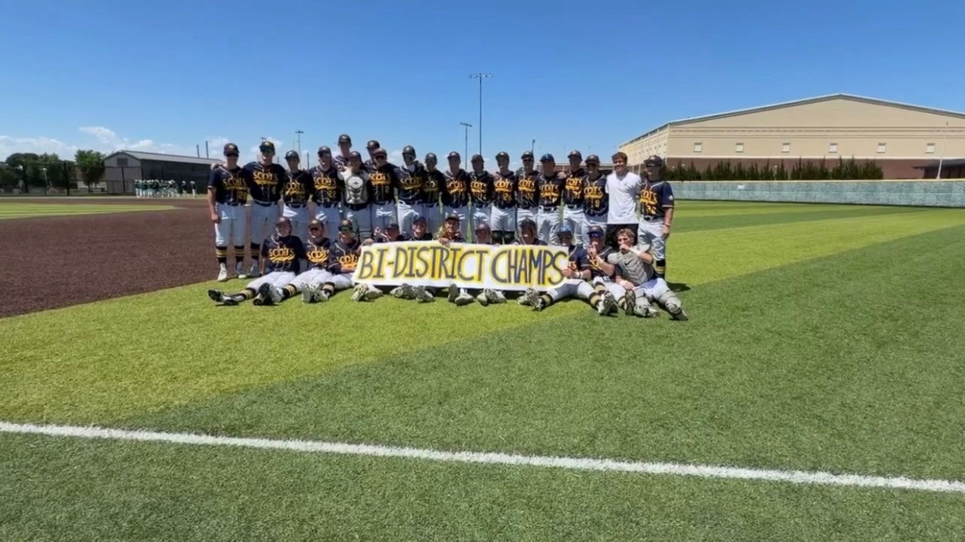Slide 0 - Varsity Baseball Team - Bi-District Champions - Congratulations!