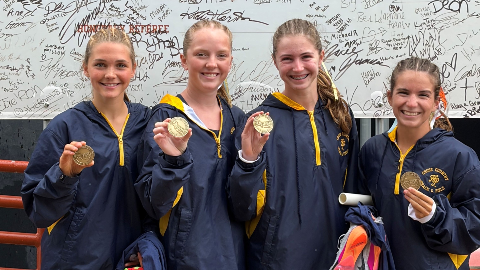 Slide 2 - Lady Scots Track & Field - 4 x 800 M Relay Places 3rd at the Texas Relays