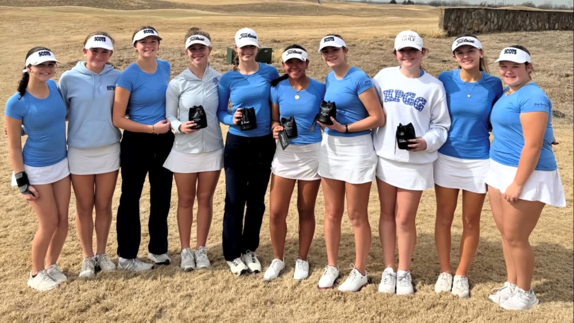 Slide 1 - Lady Scots Varsity Golf Teams Place 1st and 3rd at the District Preview Tournament