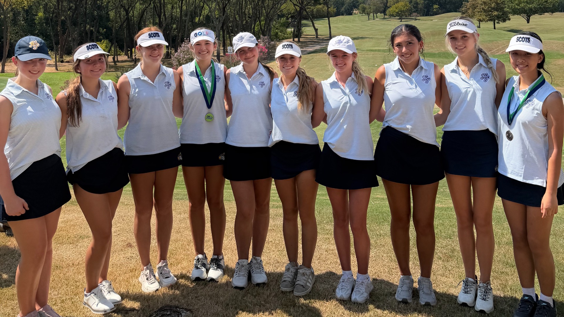 Slide 0 - Lady Scots V2 and JV1 Golf Teams Compete Well at the DK Invitational