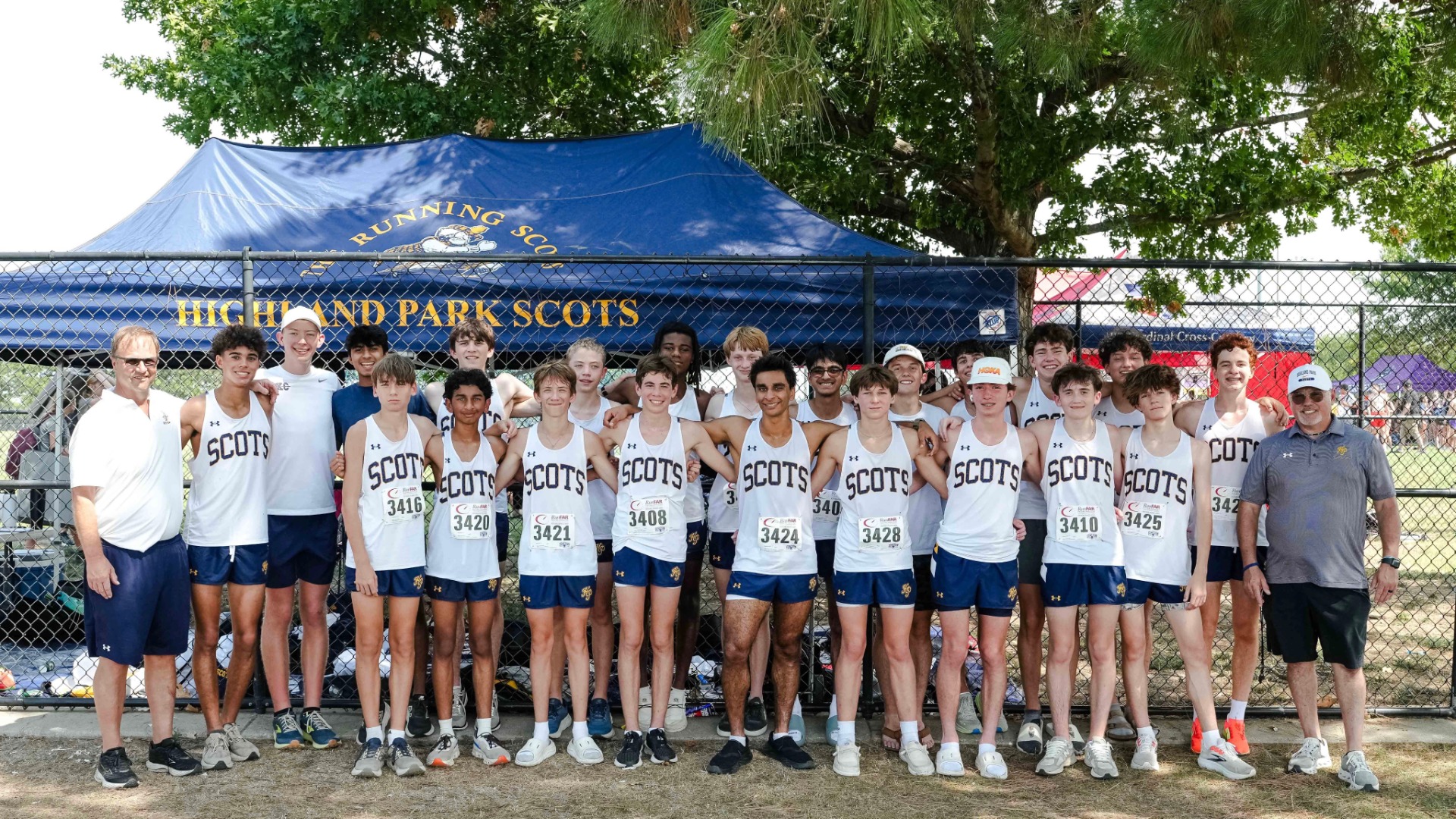 Slide 9 - Running Scots take 1st place @ Gerald Richey UTA XC Invitational