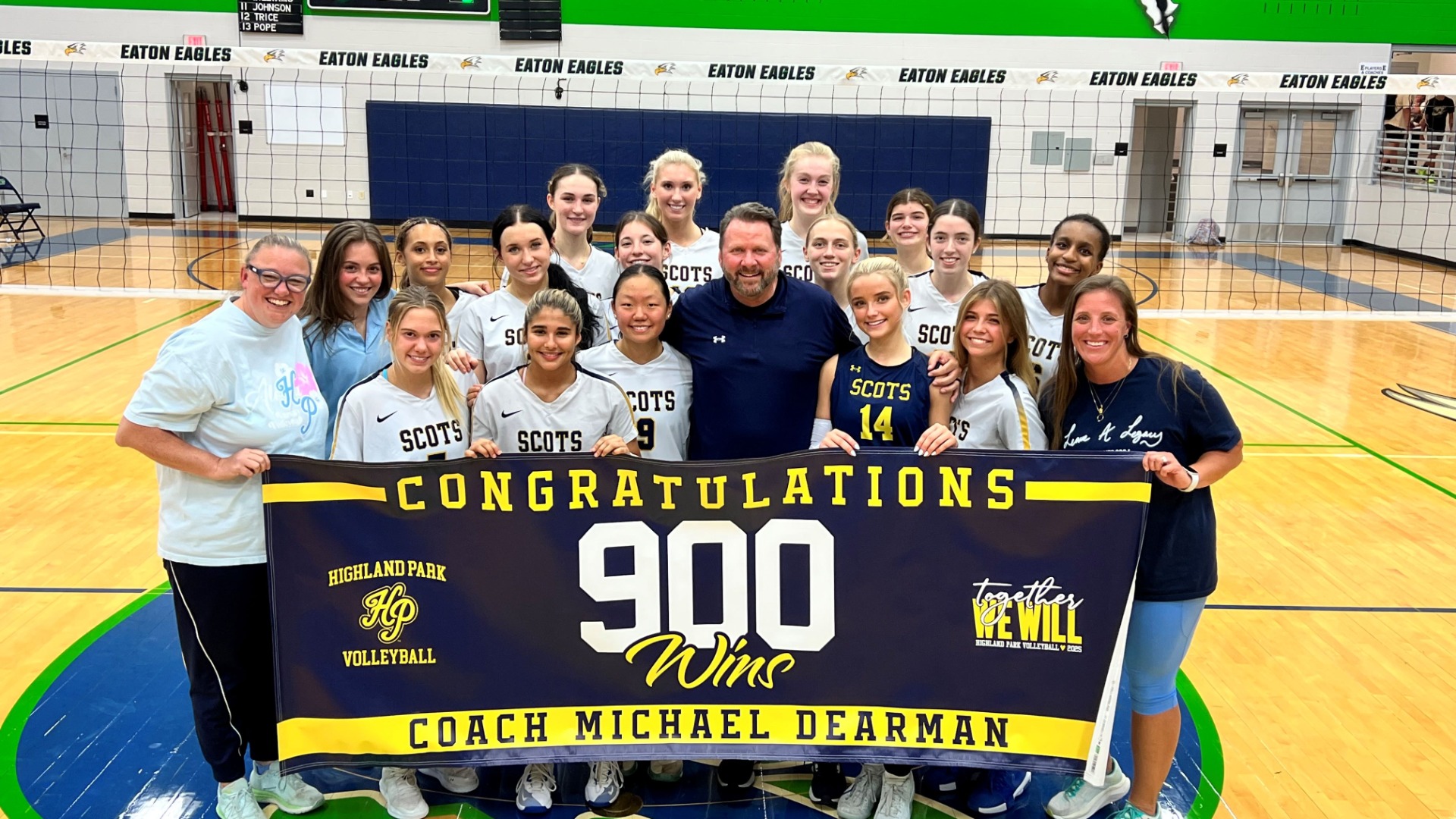 Slide 7 - Congratulations to Coach Dearman for 900 Career Wins