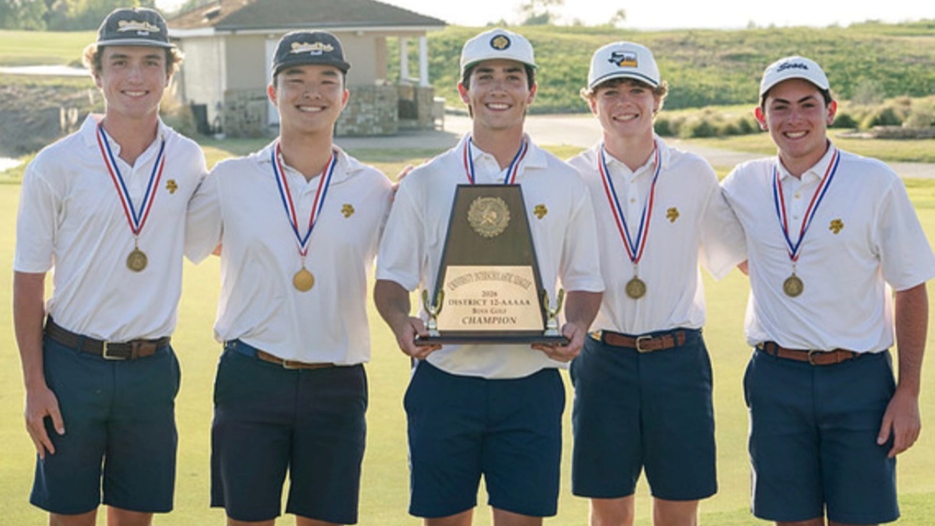 Slide 3 - Scots Varsity 1 Golf Team Wins the District 12-5A Championship - Congratulations!