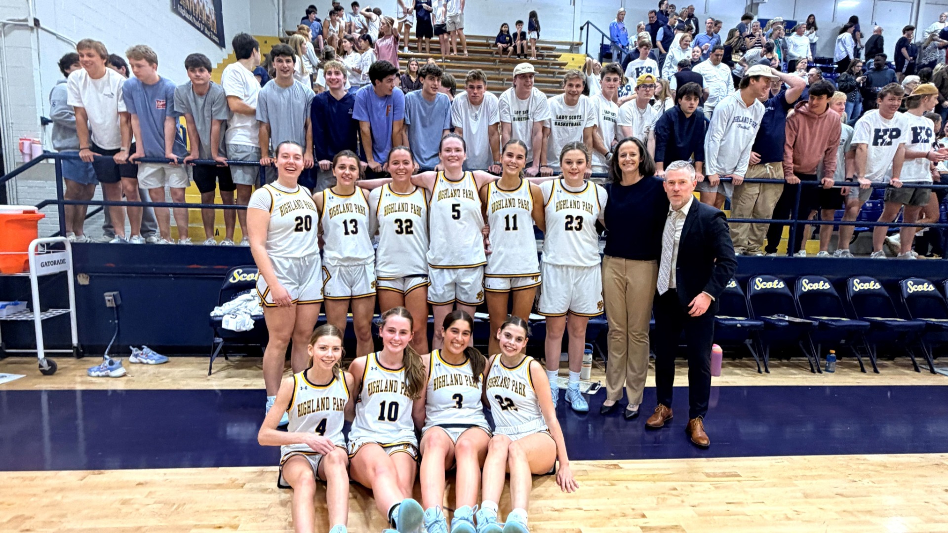 Slide 0 - Lady Scots Varsity Basketball Team Gets Big Win vs Wakeland