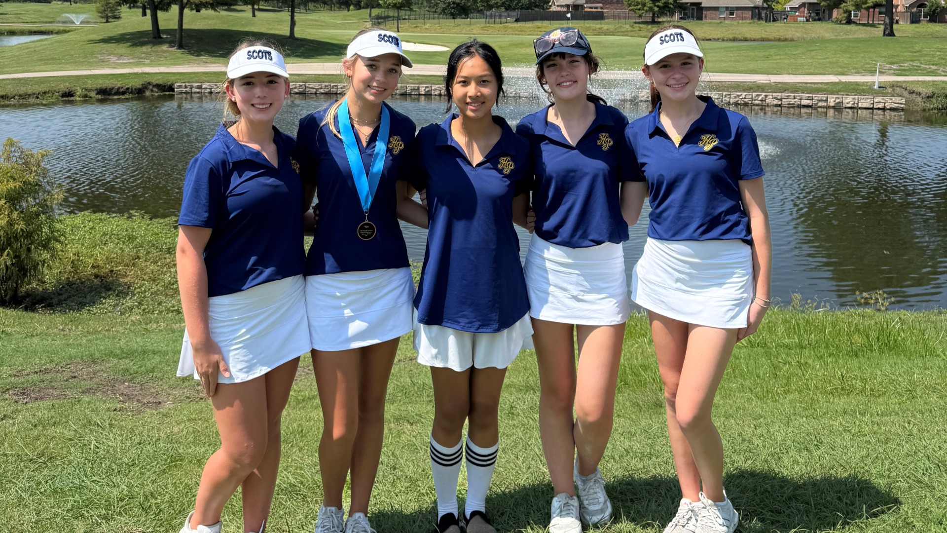 Slide 4 - Lady Scots JV2 Golf Team Begins Season at Fall Kickoff Classic at Waterview Golf Club