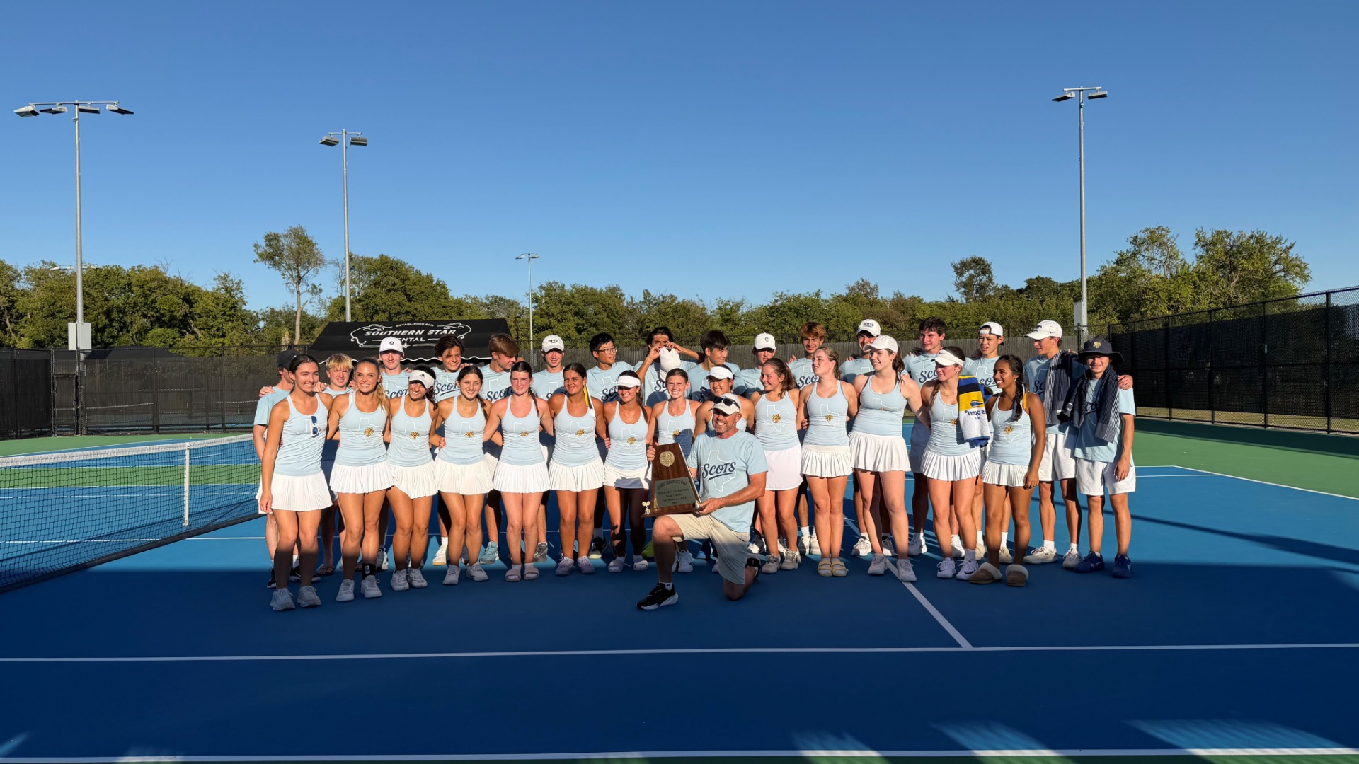 Slide 2 - Scots Team Tennis Wins Bi-District Championship