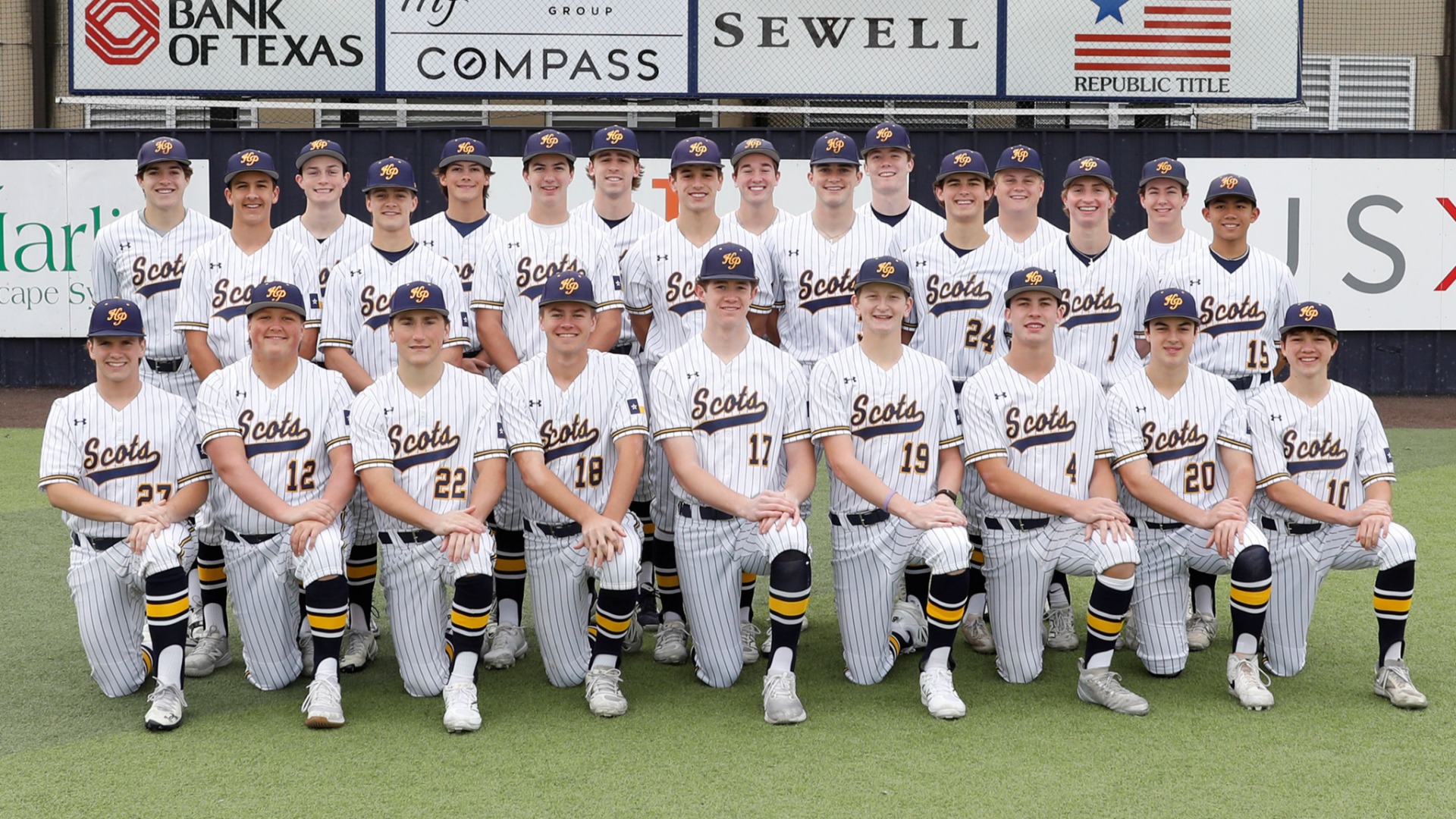 Slide 0 - Varsity Baseball Team - District 12-5A Champions - Congratulations!