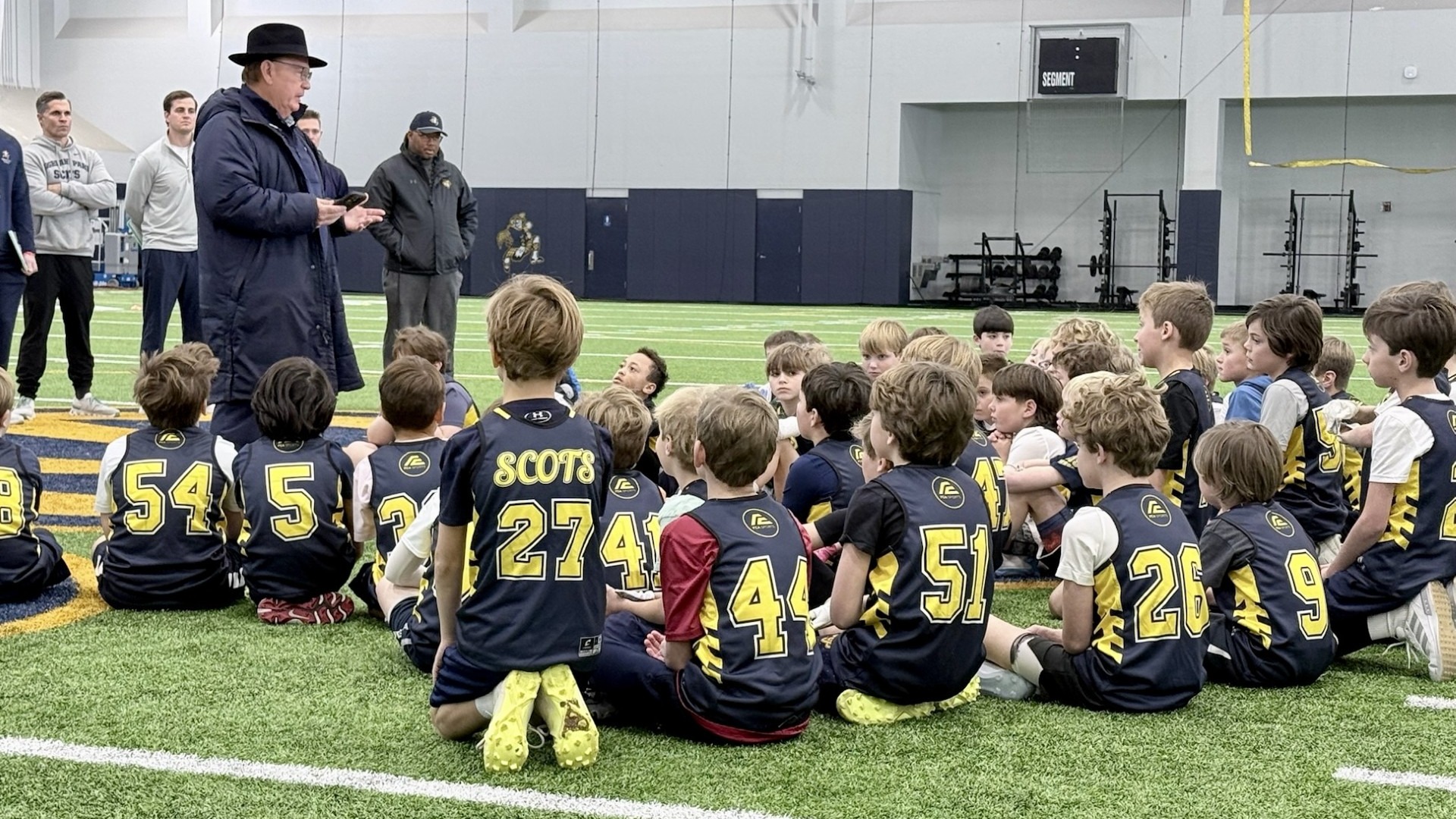 Slide 0 - Coach Allen Speaks to FCA 7 on 7 Football