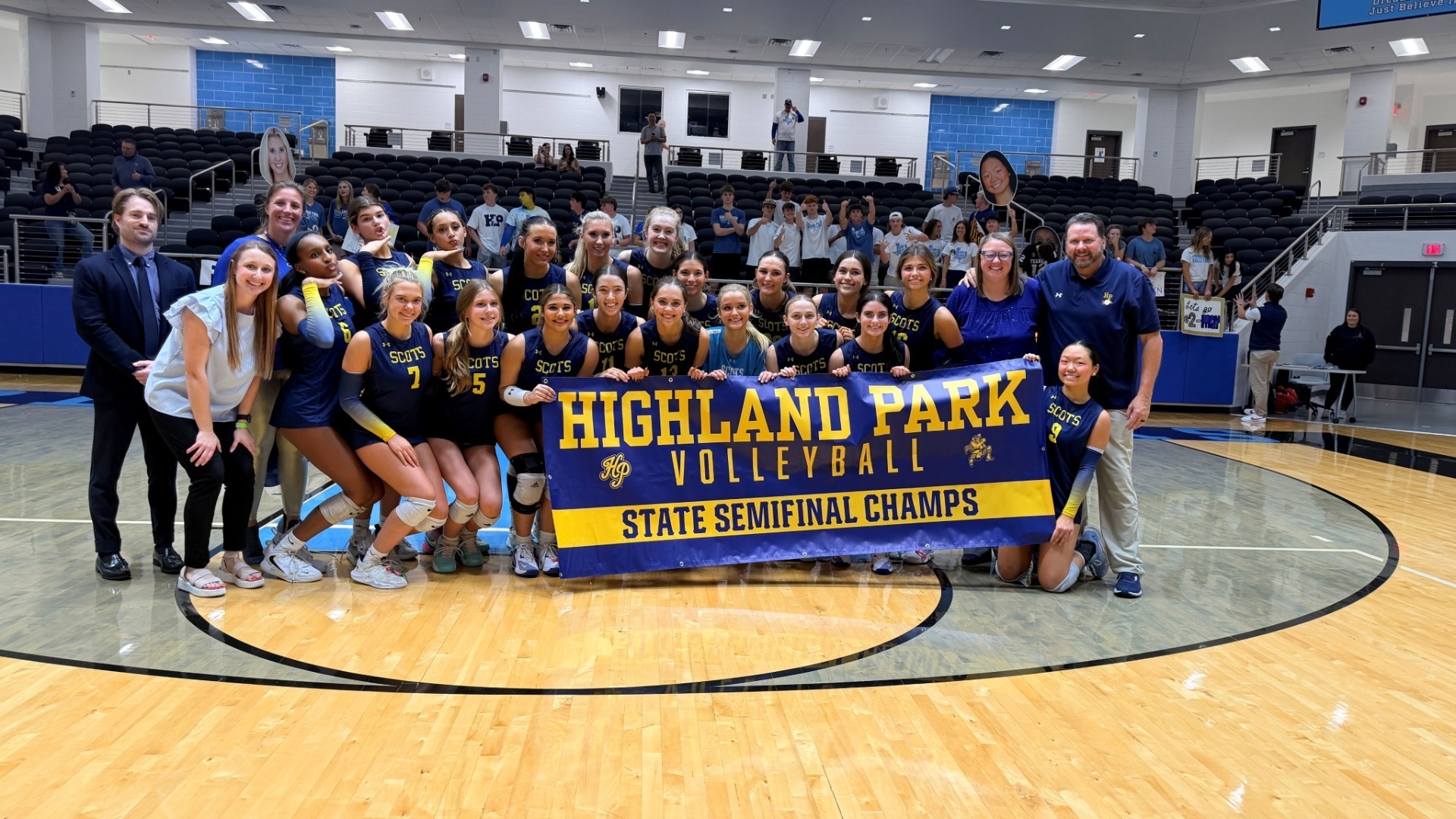 Slide 0 - Scots Volleyball Team - UIL Class 5A Division I State Semifinal Champions - Congratulations!