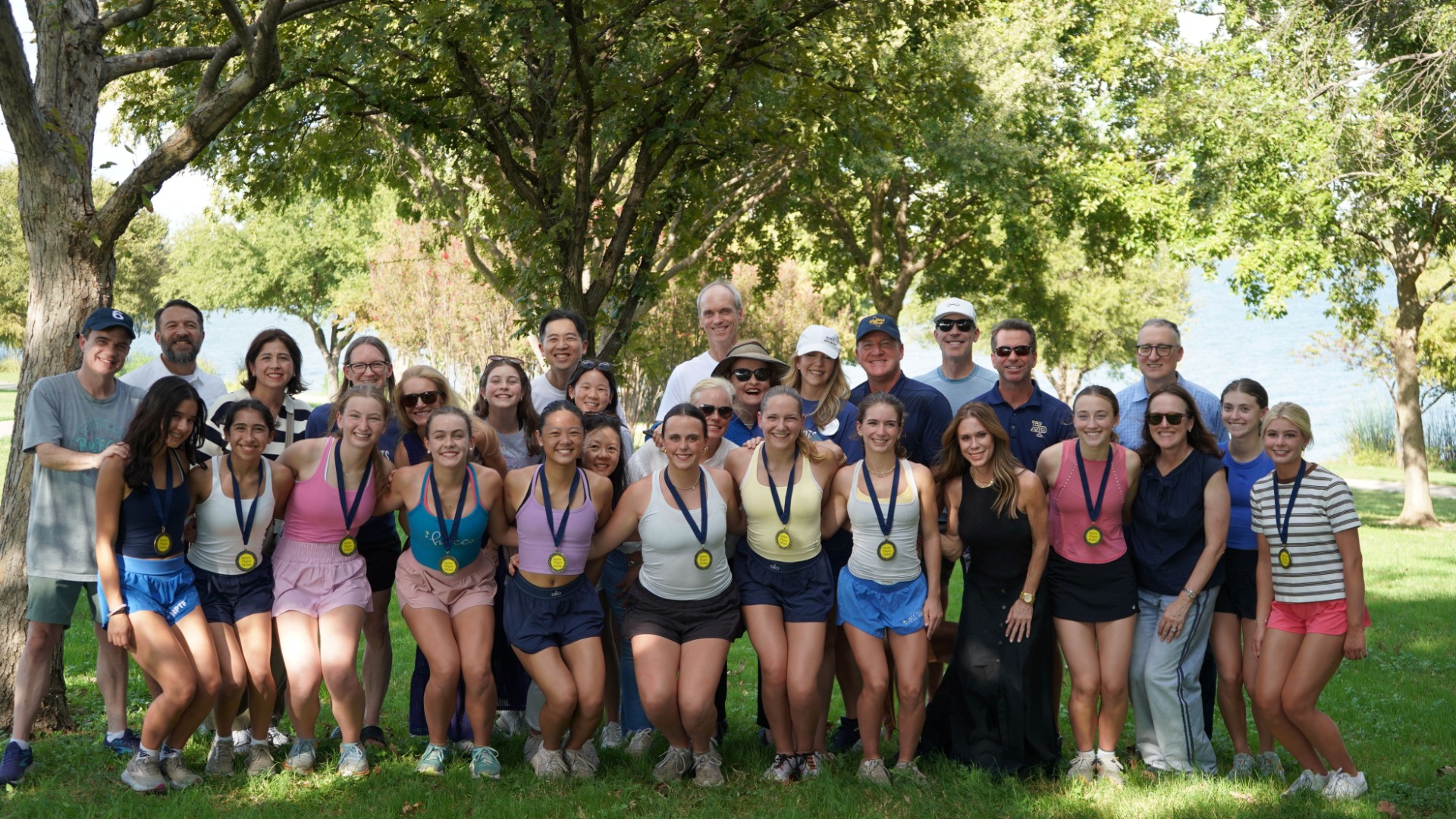 Slide 0 - Lady Scots Cross Country Seniors Honored at Senior Ceremony
