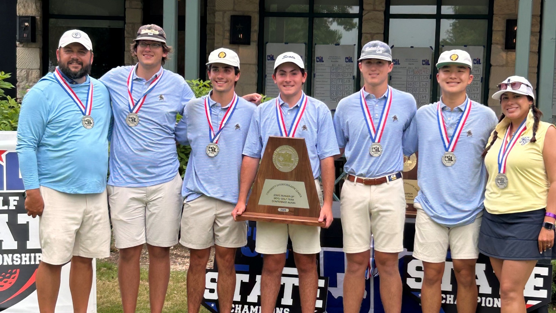 Slide 0 - Scots Varsity 1 Golf Team - UIL Class 5A State Golf Tournament - Runner-Up - Congratulations!