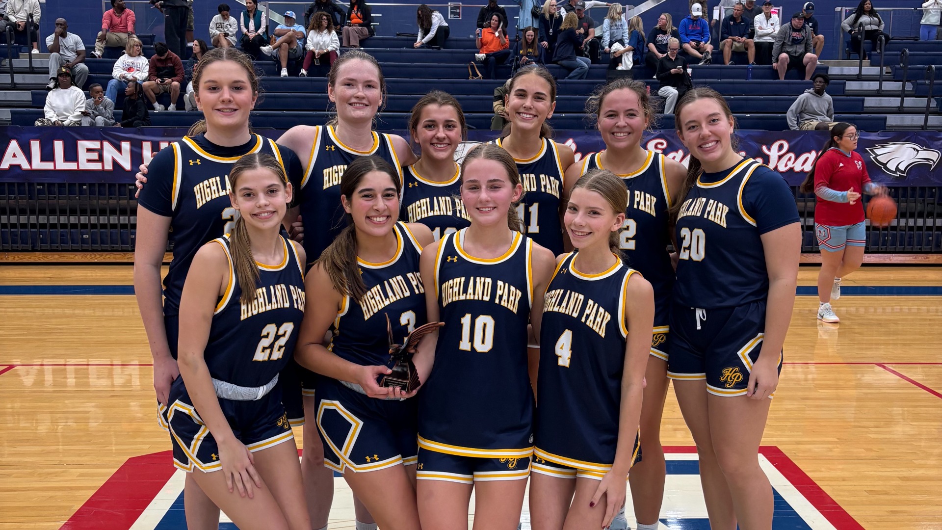 Slide 2 - Lady Scots Varsity Basketball Team Places 3rd at the Allen Hoopfest Tournament