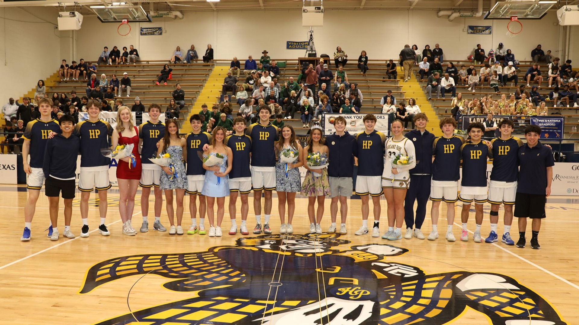 Slide 0 - Scots Varsity Basketball Team Honors Basketball Queen Court