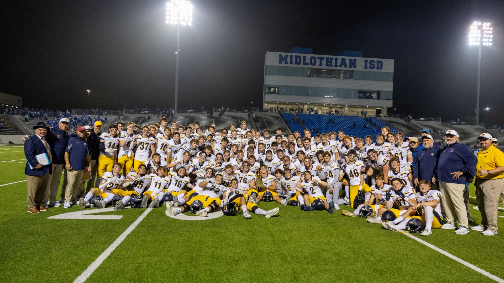 Slide 9 - Scots Varsity Football Team - District 7-5A Champions