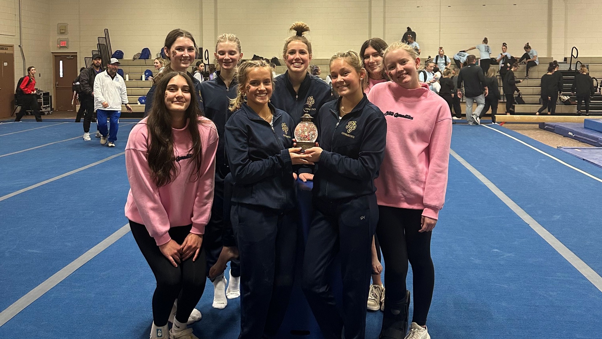 Slide 4 - Lady Scots Gymnastics Places 3rd at the Toys for Tots Invitational