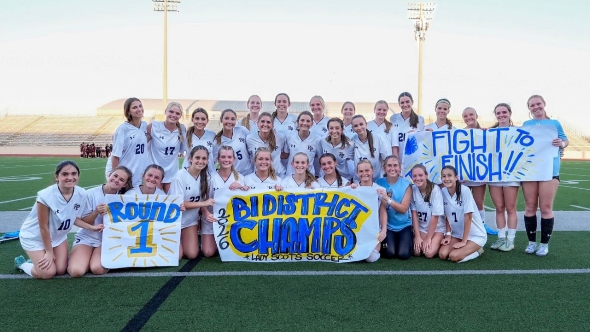 Slide 0 - Lady Scots Soccer Team Wins Bi-District Championship - Congratulations!
