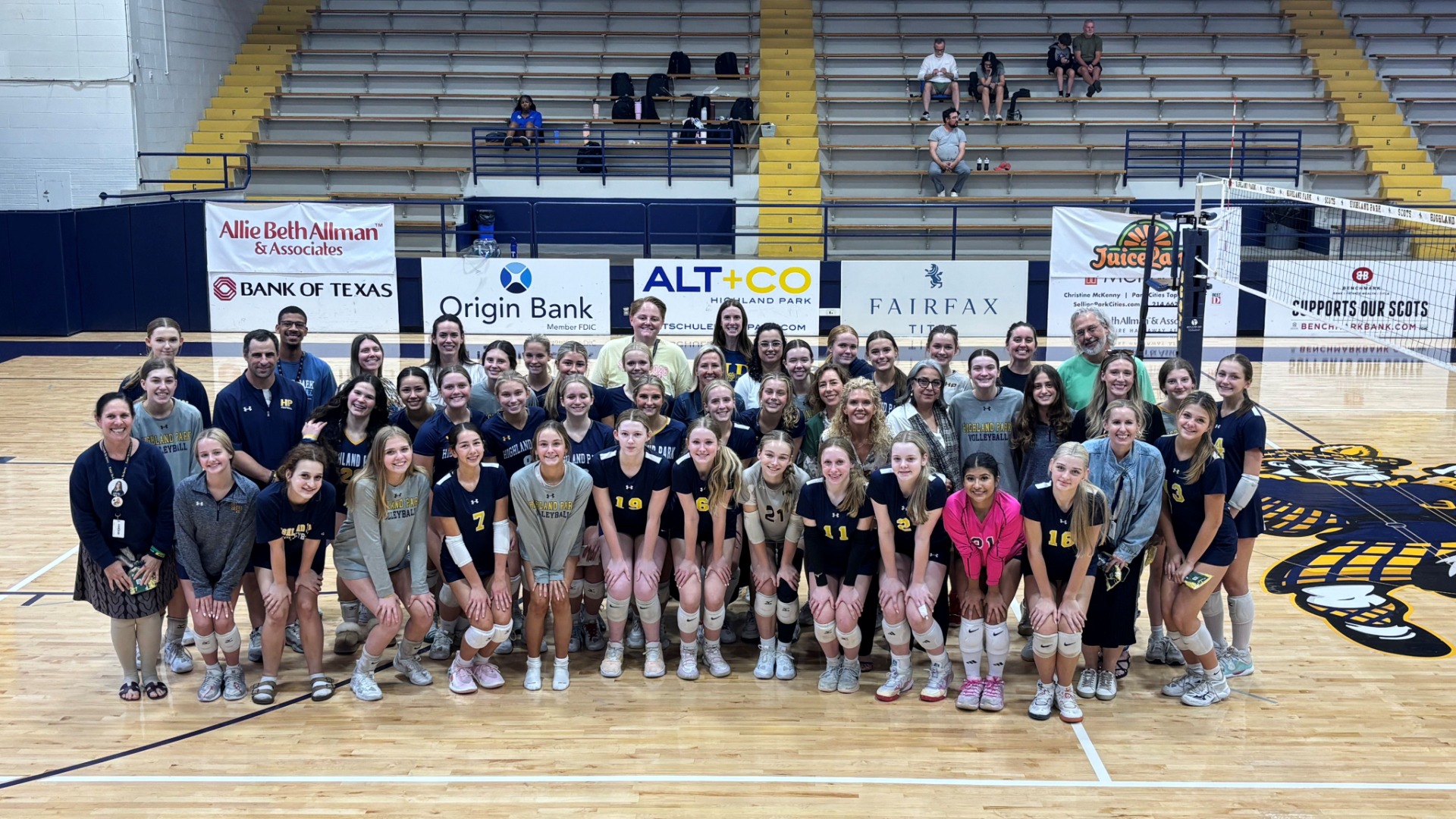 Slide 1 - Scots JV and Freshman Volleyball Teams Honor Teachers at Teacher Appreciation Night