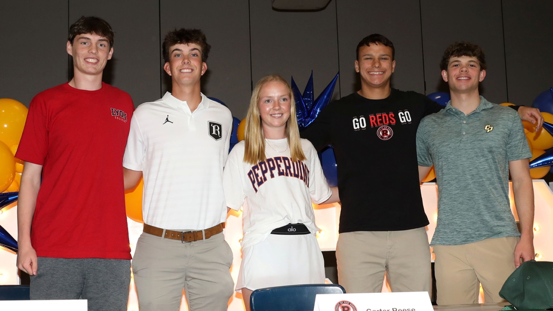 Slide 0 - NCAA Spring Signing Day - Congratulations!