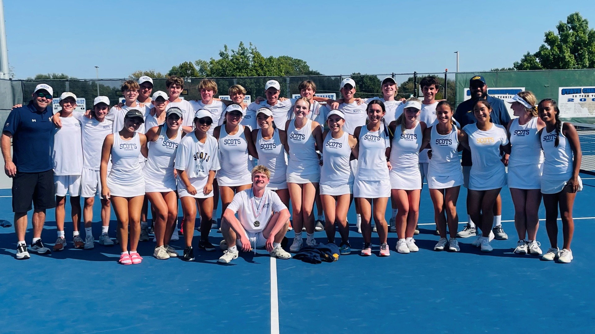 Slide 7 - Scots Team Tennis Wins Bi-District Championship