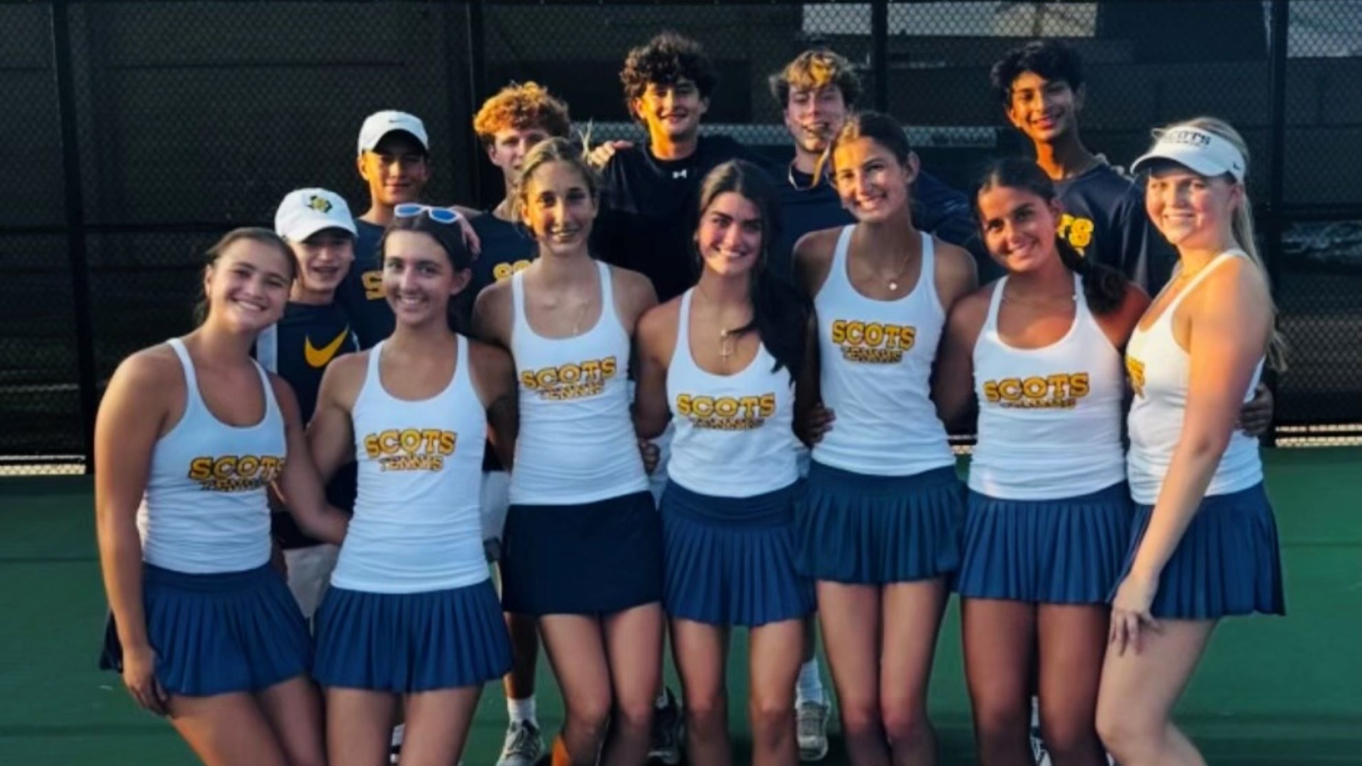 Slide 4 - Team Tennis Remains Undefeated by Defeating RL Turner 19-0