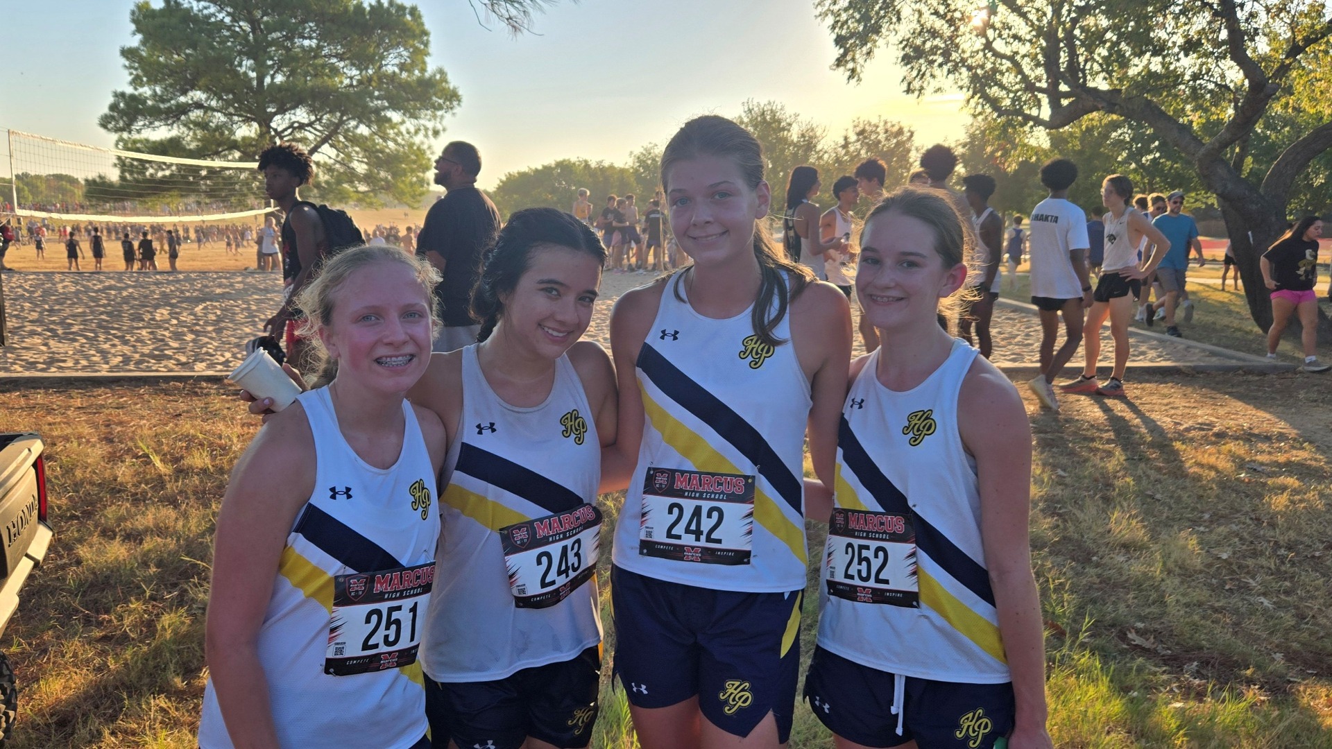 Slide 3 - Lady Scots Cross Country Team Had a Great Race Day at the Coach T-Marcus Invitational