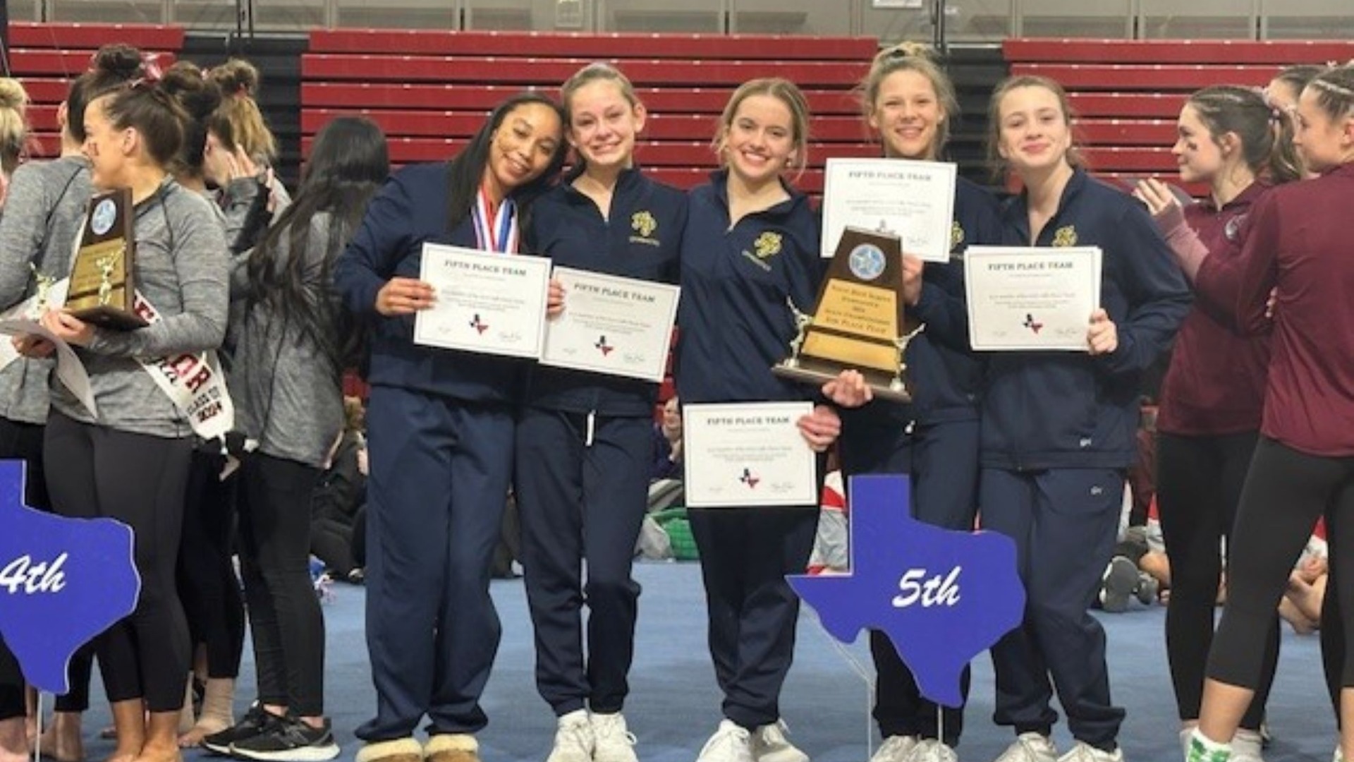 Slide 0 - Lady Scots Gymnastics Team Places 5th at State Meet