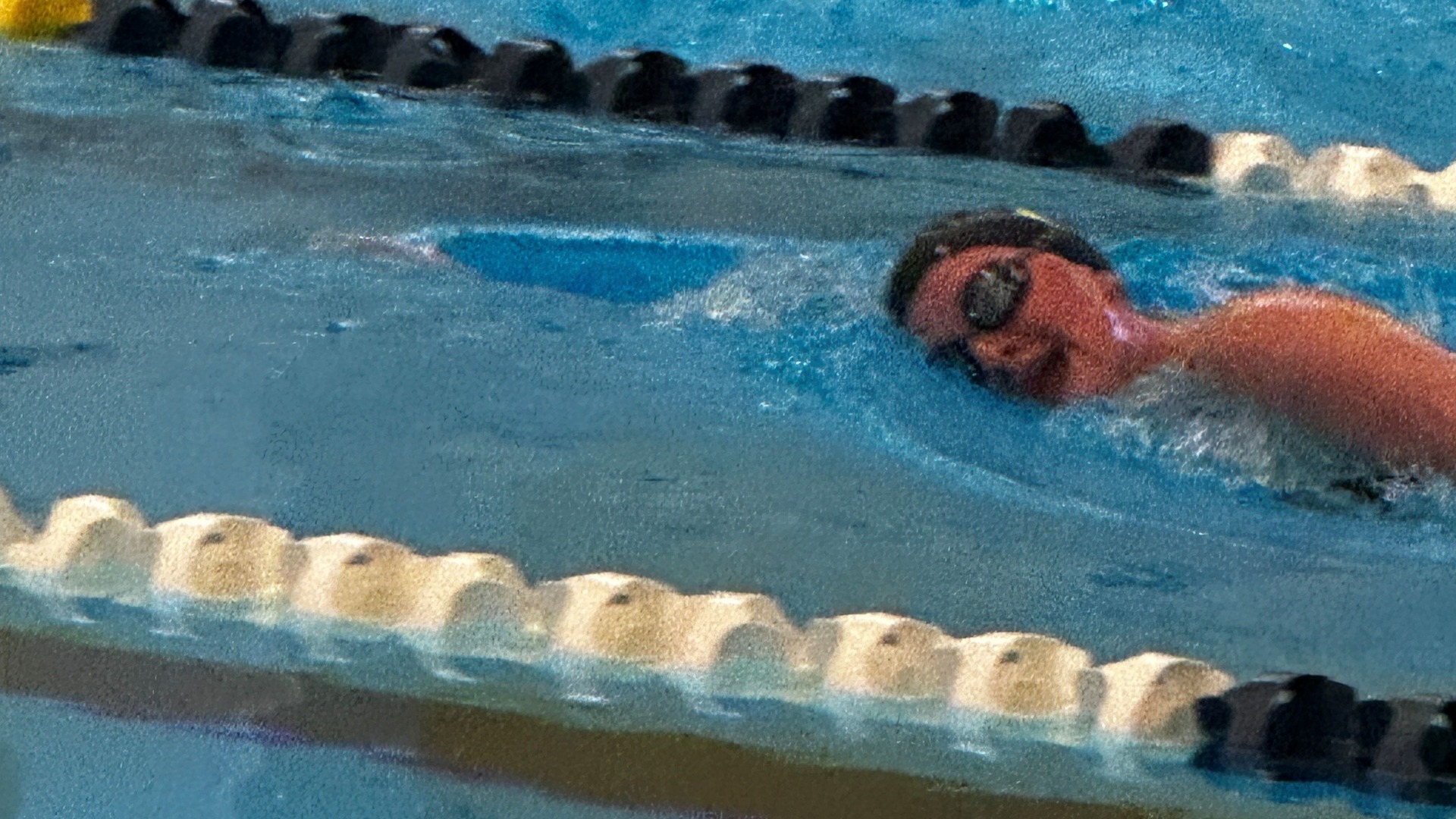 Slide 2 - Lady Scots Blue Wave Competes Well at Tri-Meet