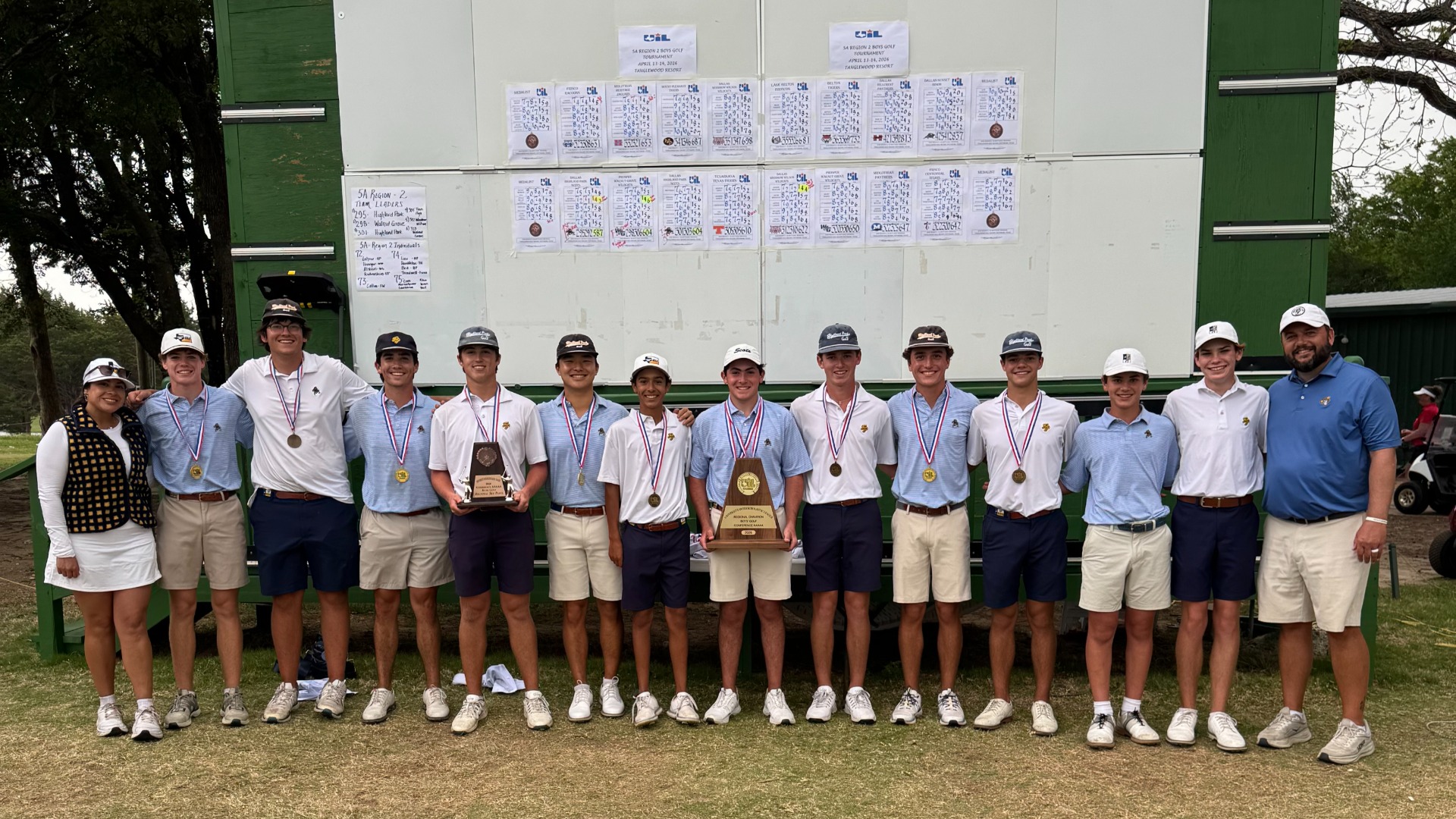Slide 1 - Scots Varsity Golf Team Places 1st and 2nd at the Region II-5A Golf Tournament - Congratulations!