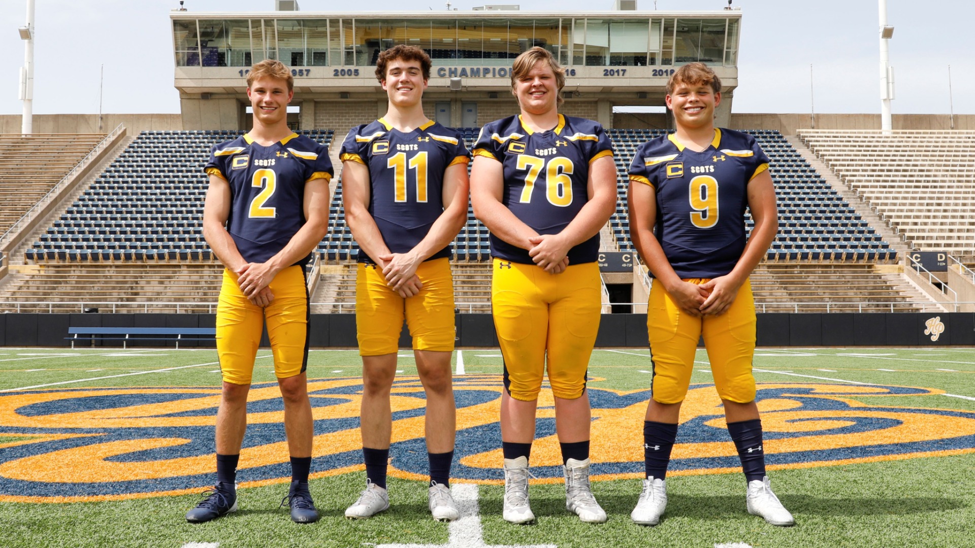 Slide 1 - 2025 Scots Football Captains