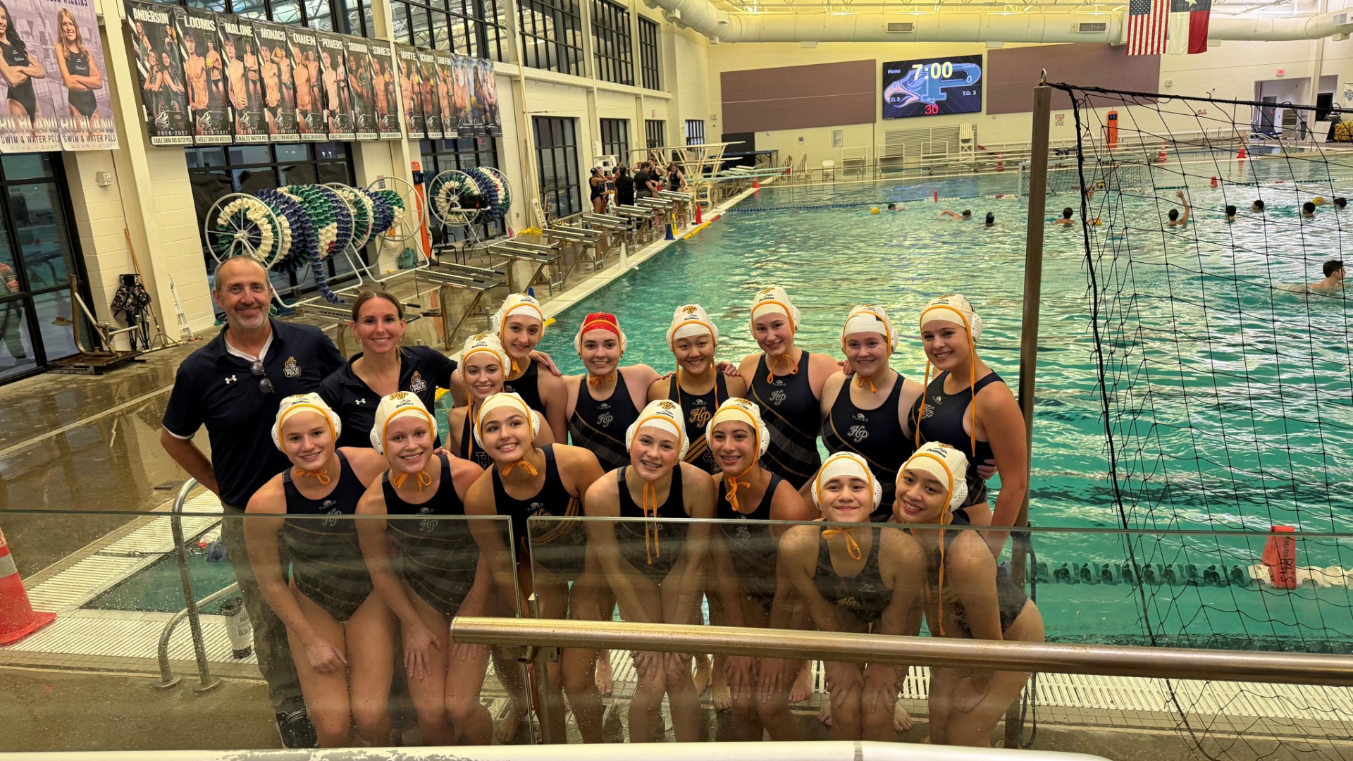 Slide 1 - Lady Scots Water Polo Team - Undefeated District 3-6A Champions - Congratulations!