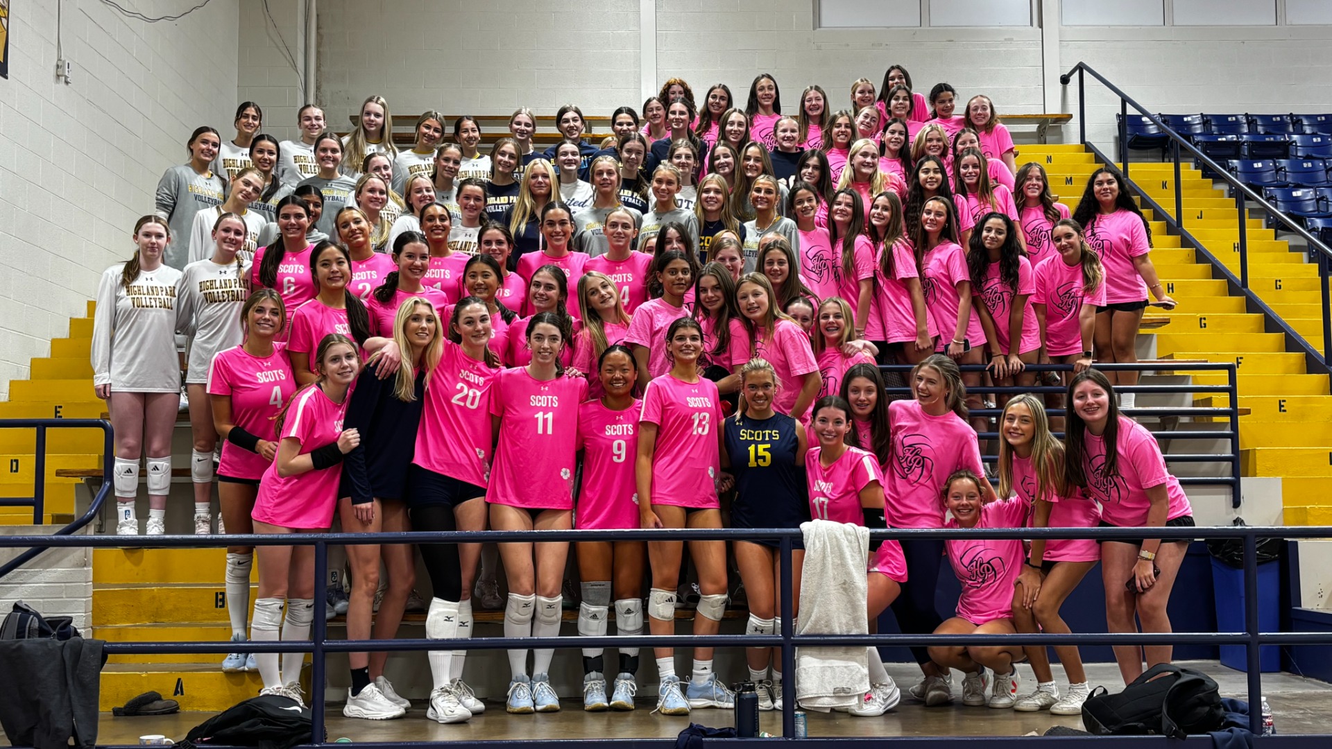Slide 0 - Middle School Night at the Scots Volleyball Match vs Creekview