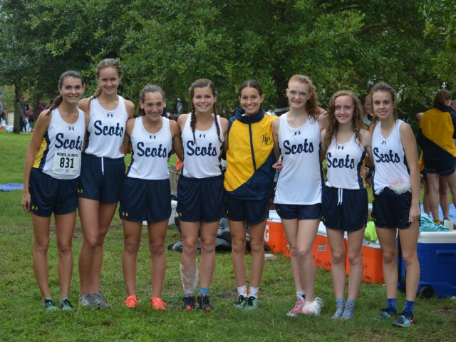 2018 McNeil Invitational - Gold Division - Senior Captain Maddy Stephens, Junior Phoebe Spackman, Freshman Alli Grace Ott, Sophomores Isabel Blaylock and Sophia Oliai, Juniors Gracyn Applegate and Grace O'Keefe, and Sophomore Cameron Fawcett